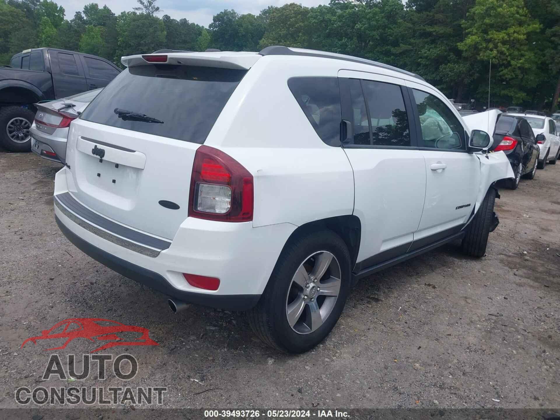JEEP COMPASS 2017 - 1C4NJDEB3HD178123