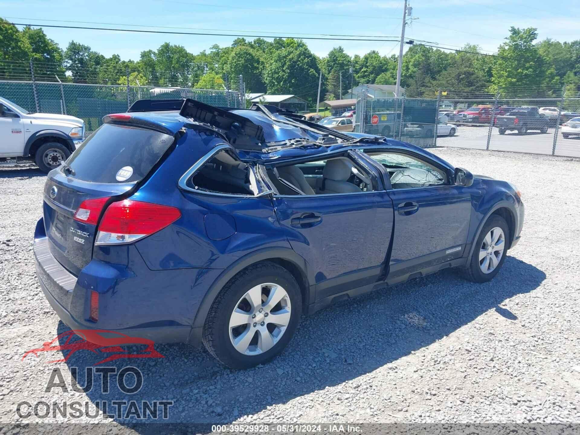 SUBARU OUTBACK 2011 - 4S4BRBGC9B3349083