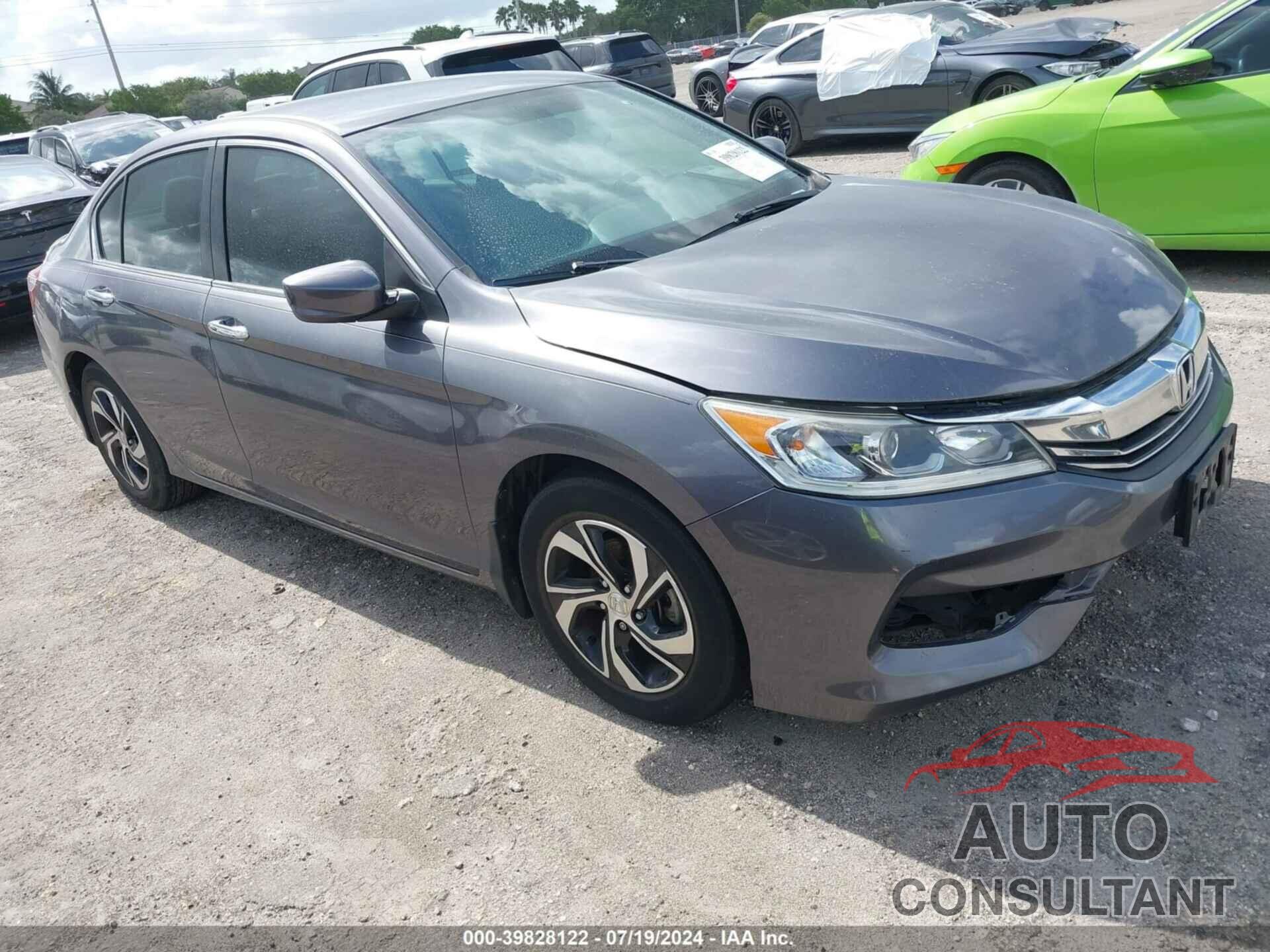 HONDA ACCORD 2016 - 1HGCR2F39GA187759