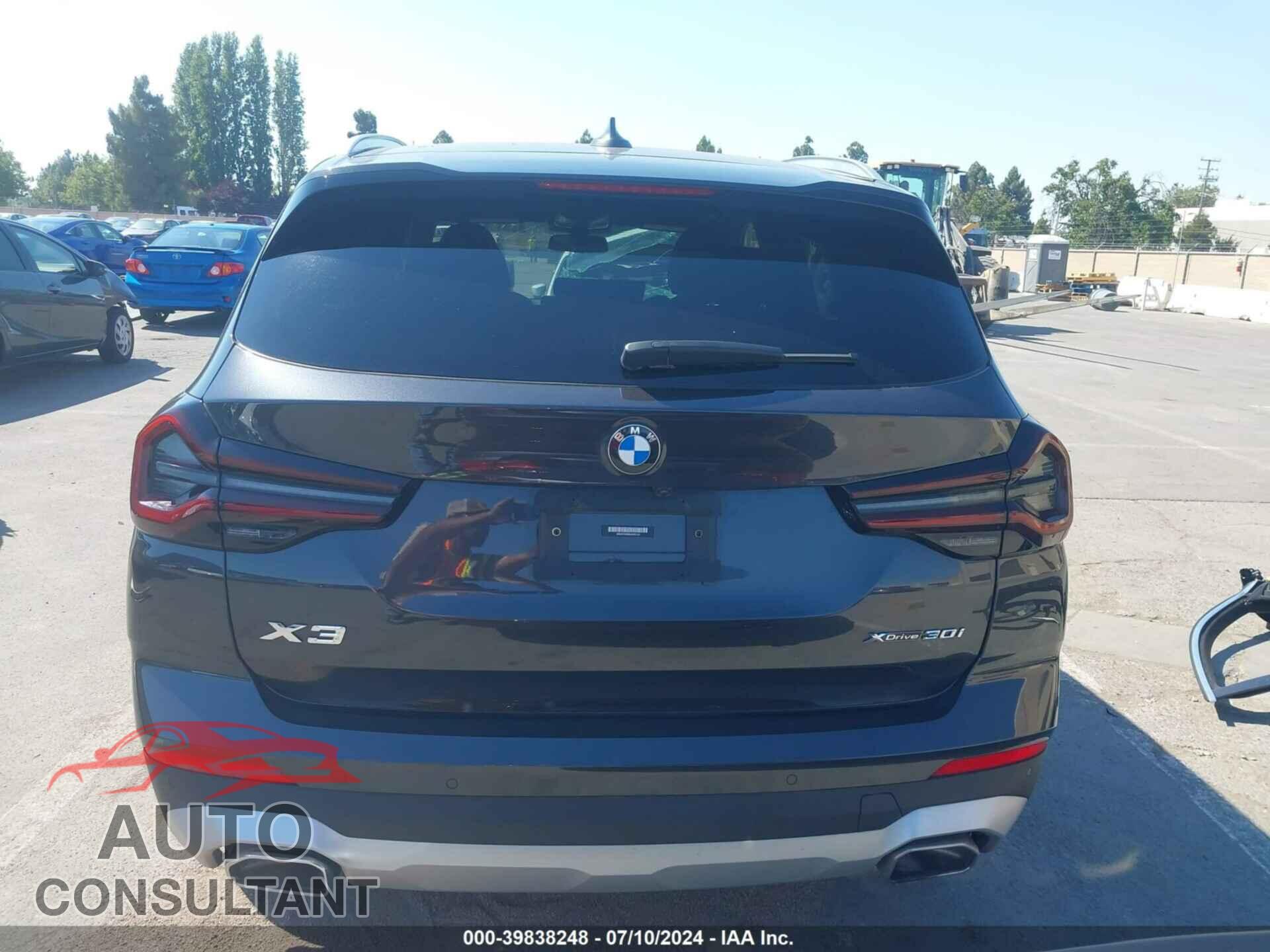 BMW X3 2022 - WBX57DP02NN185163