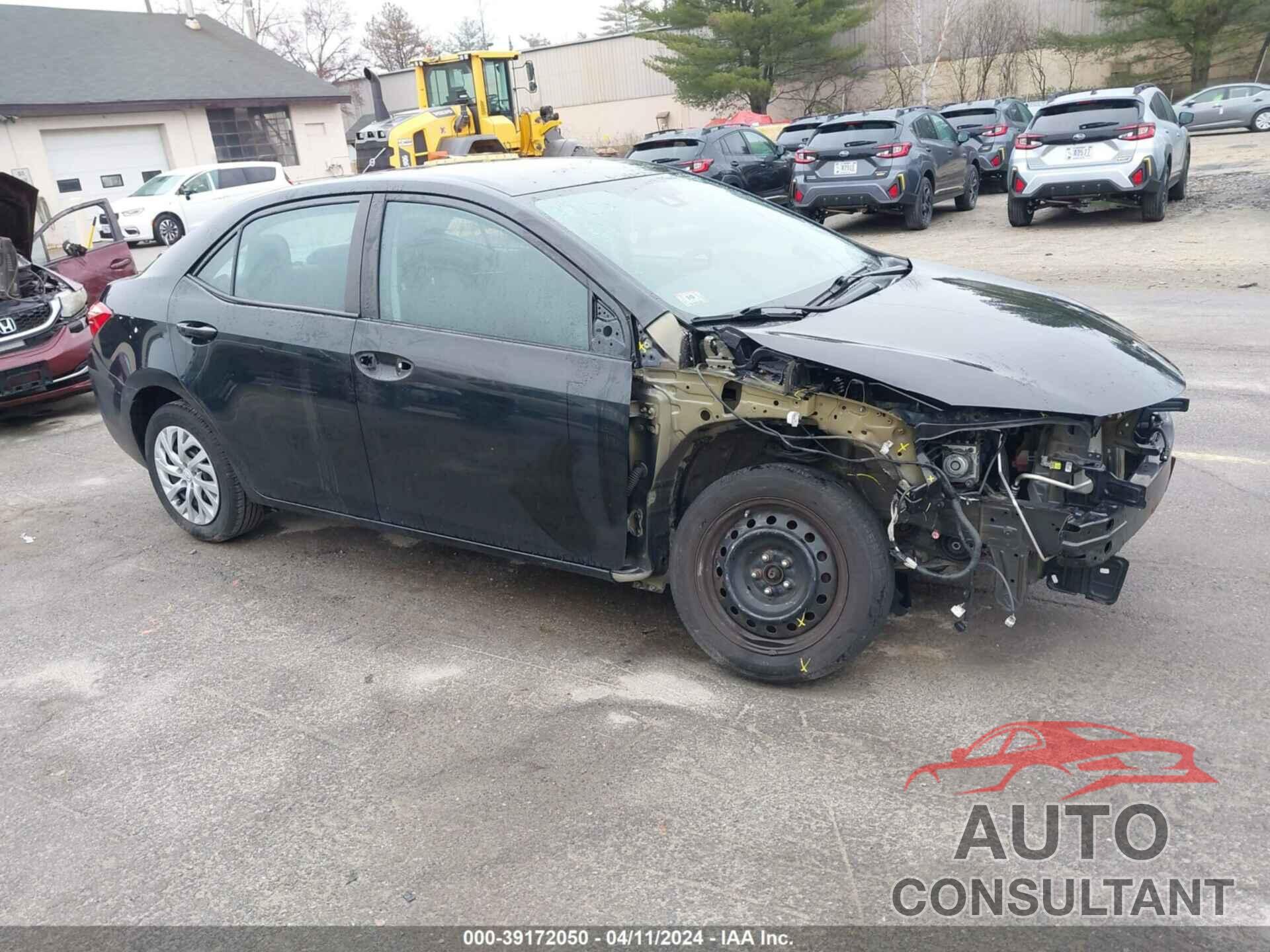 TOYOTA COROLLA 2018 - 2T1BURHE9JC042899