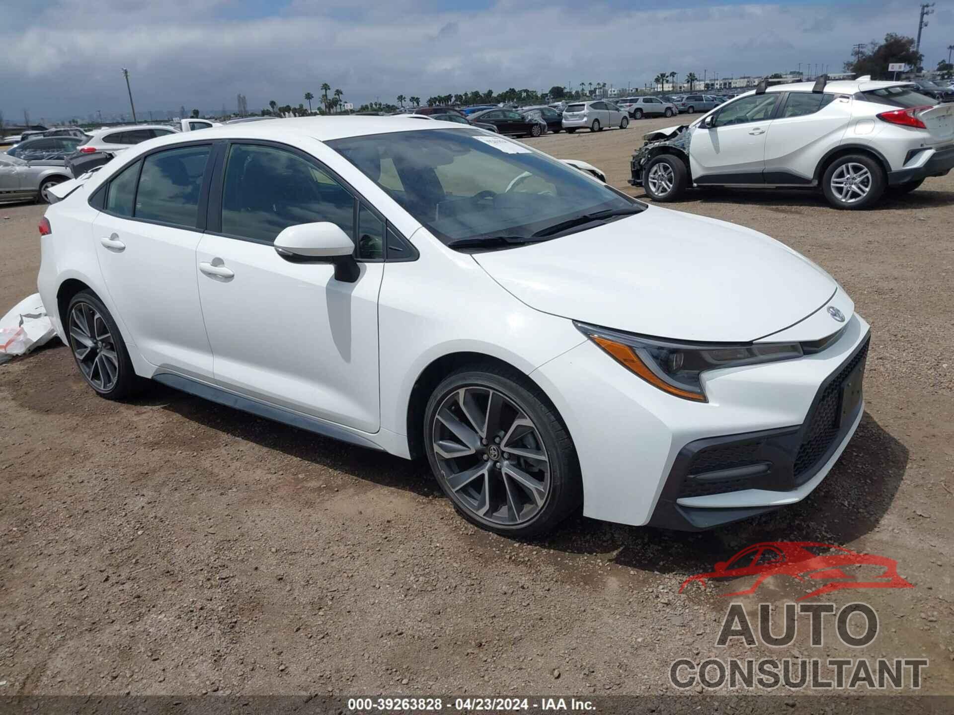 TOYOTA COROLLA 2021 - JTDS4MCE9MJ066848