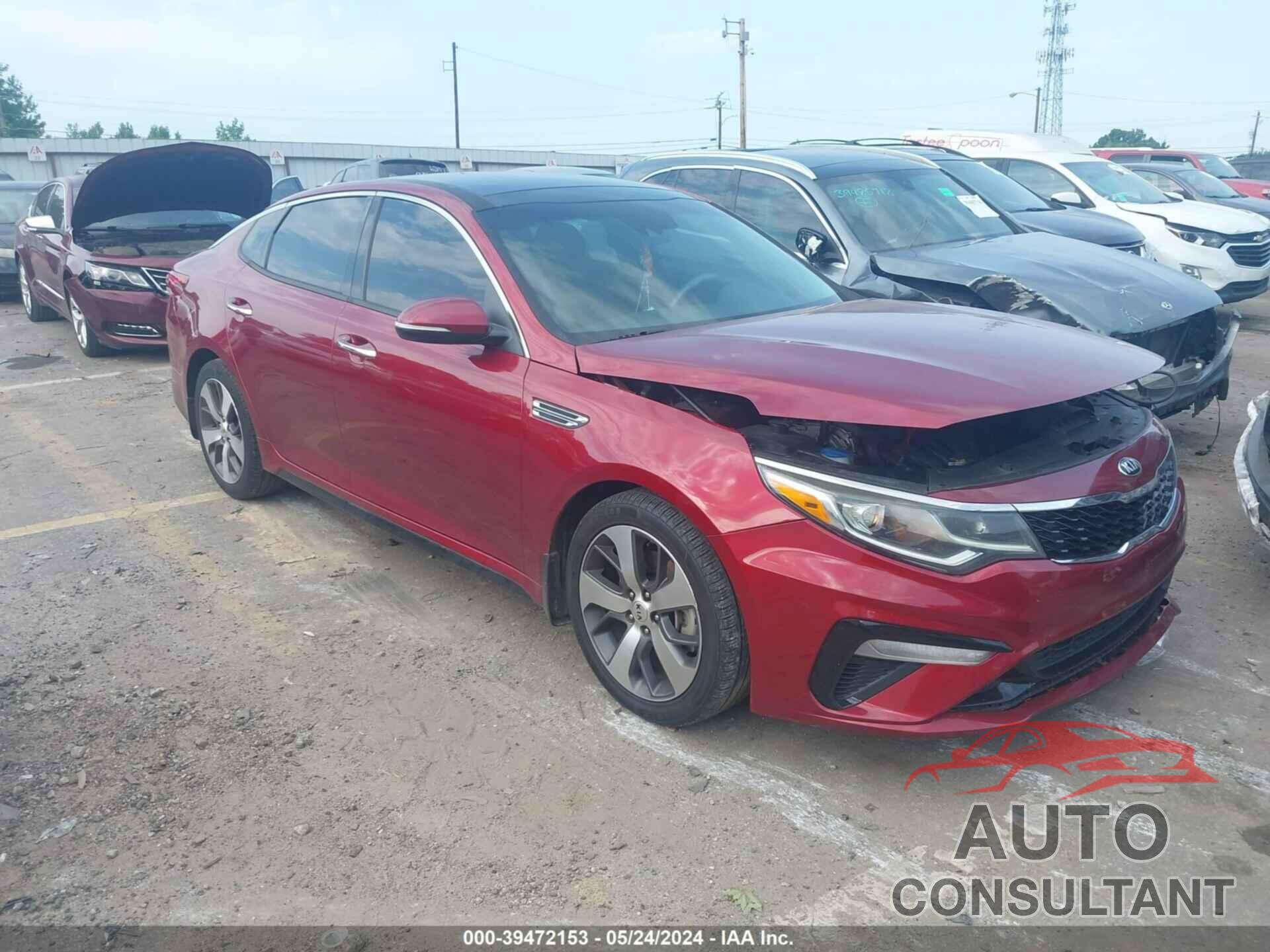 KIA OPTIMA 2019 - 5XXGT4L32KG290214