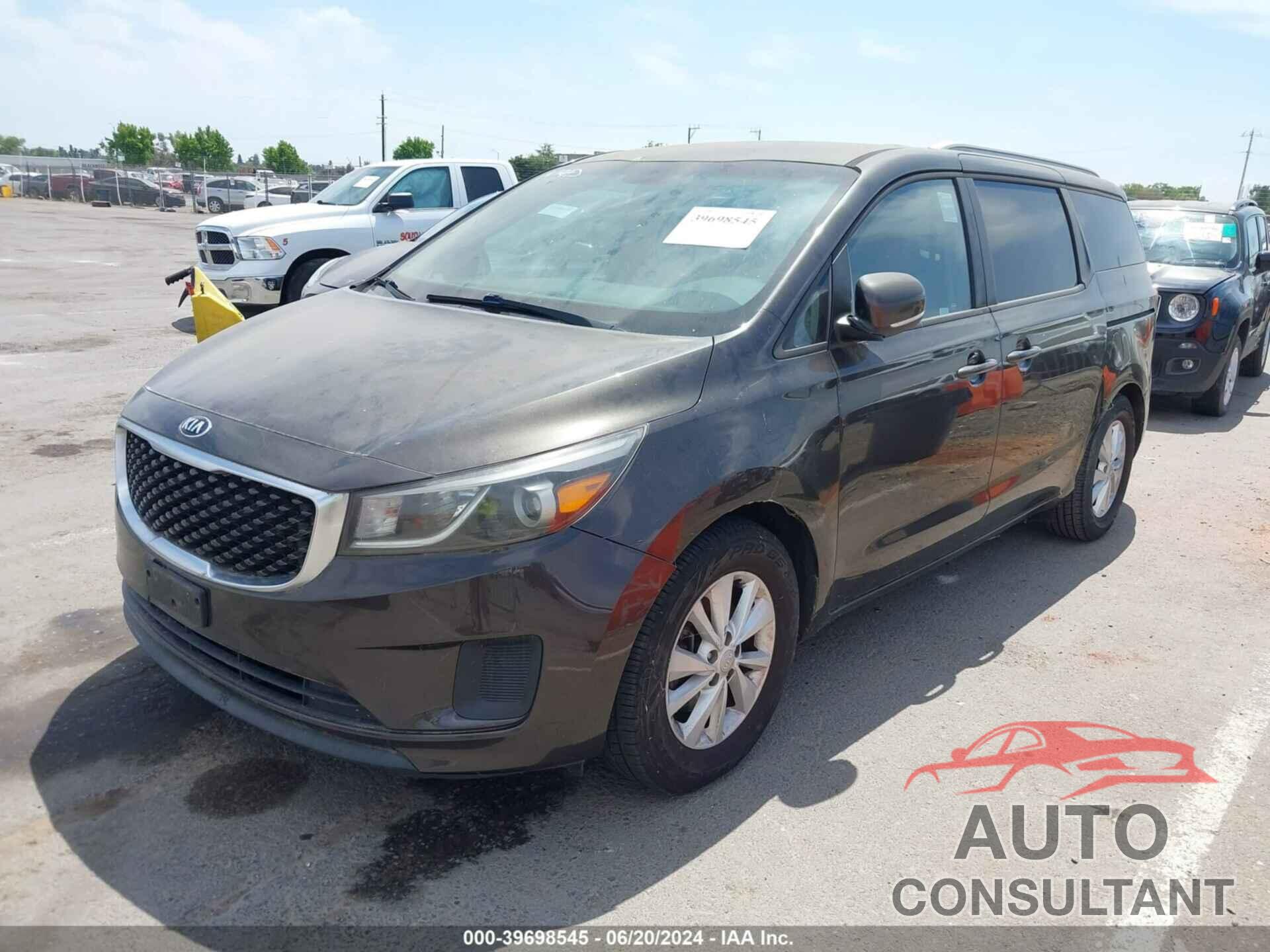 KIA SEDONA 2016 - KNDMB5C17G6089795