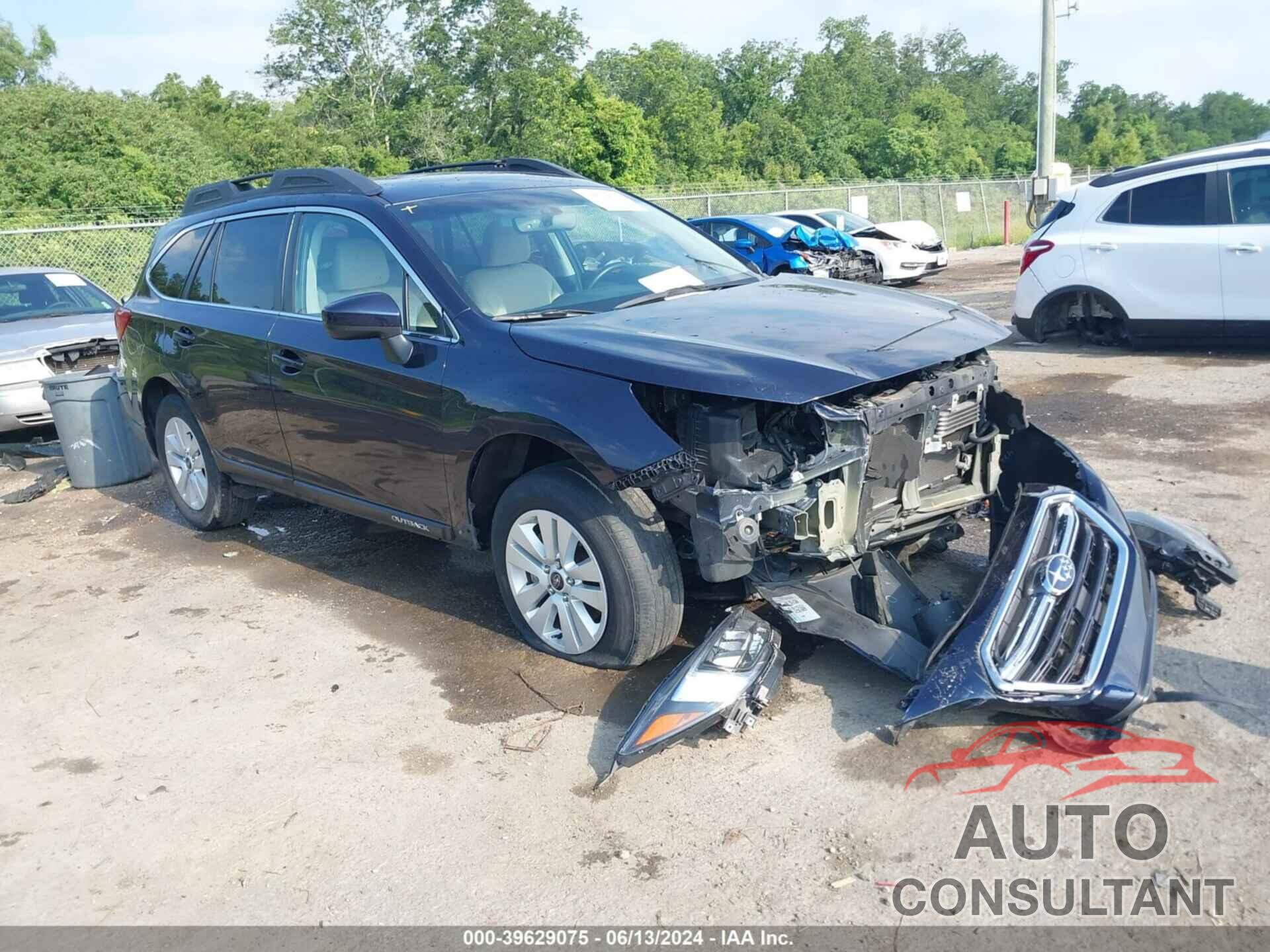 SUBARU OUTBACK 2018 - 4S4BSACC6J3360318