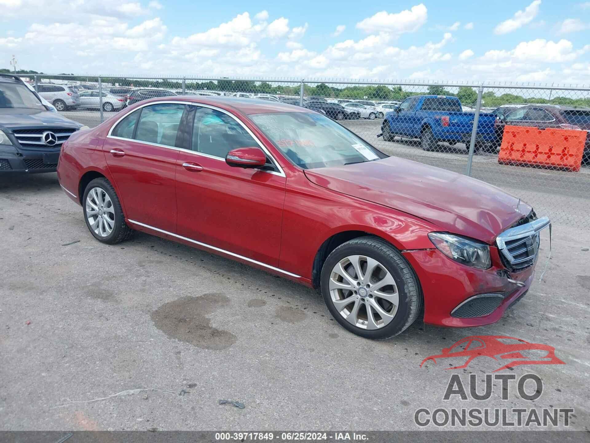 MERCEDES-BENZ E 300 2017 - WDDZF4JB8HA179381