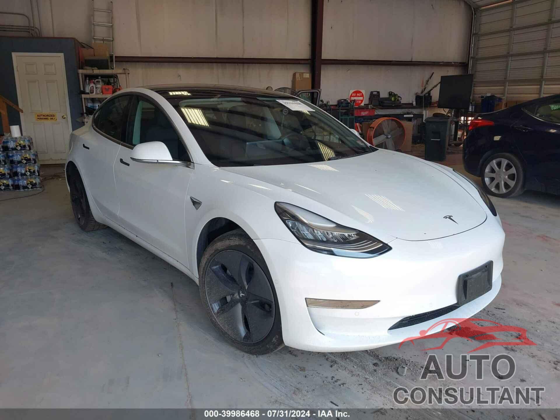 TESLA MODEL 3 2020 - 5YJ3E1EAXLF632399