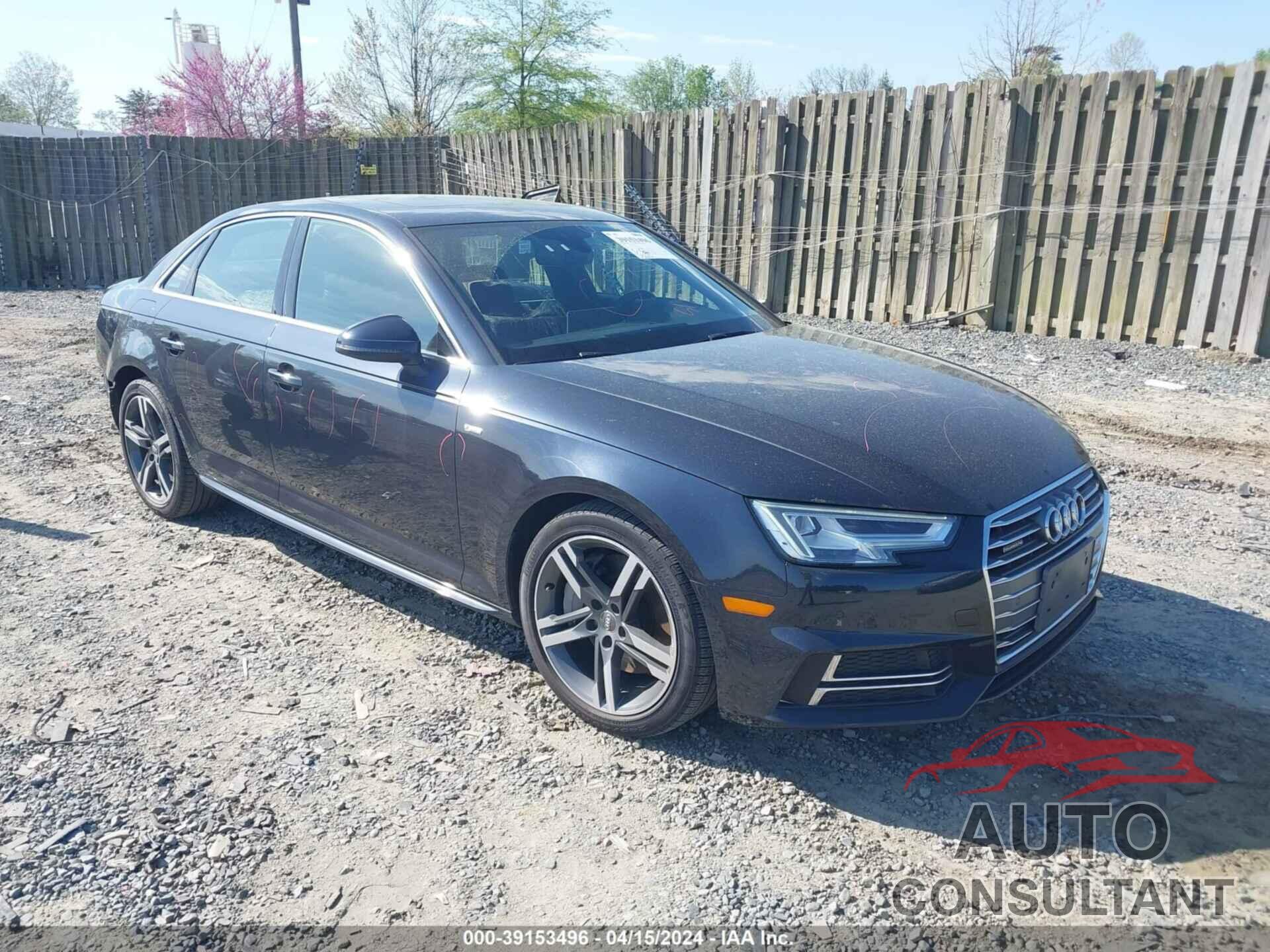 AUDI A4 2017 - WAUENAF43HN025932