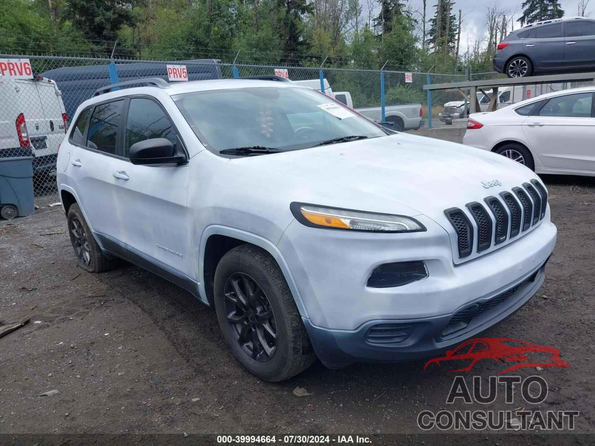 JEEP CHEROKEE 2016 - 1C4PJMAB3GW198552