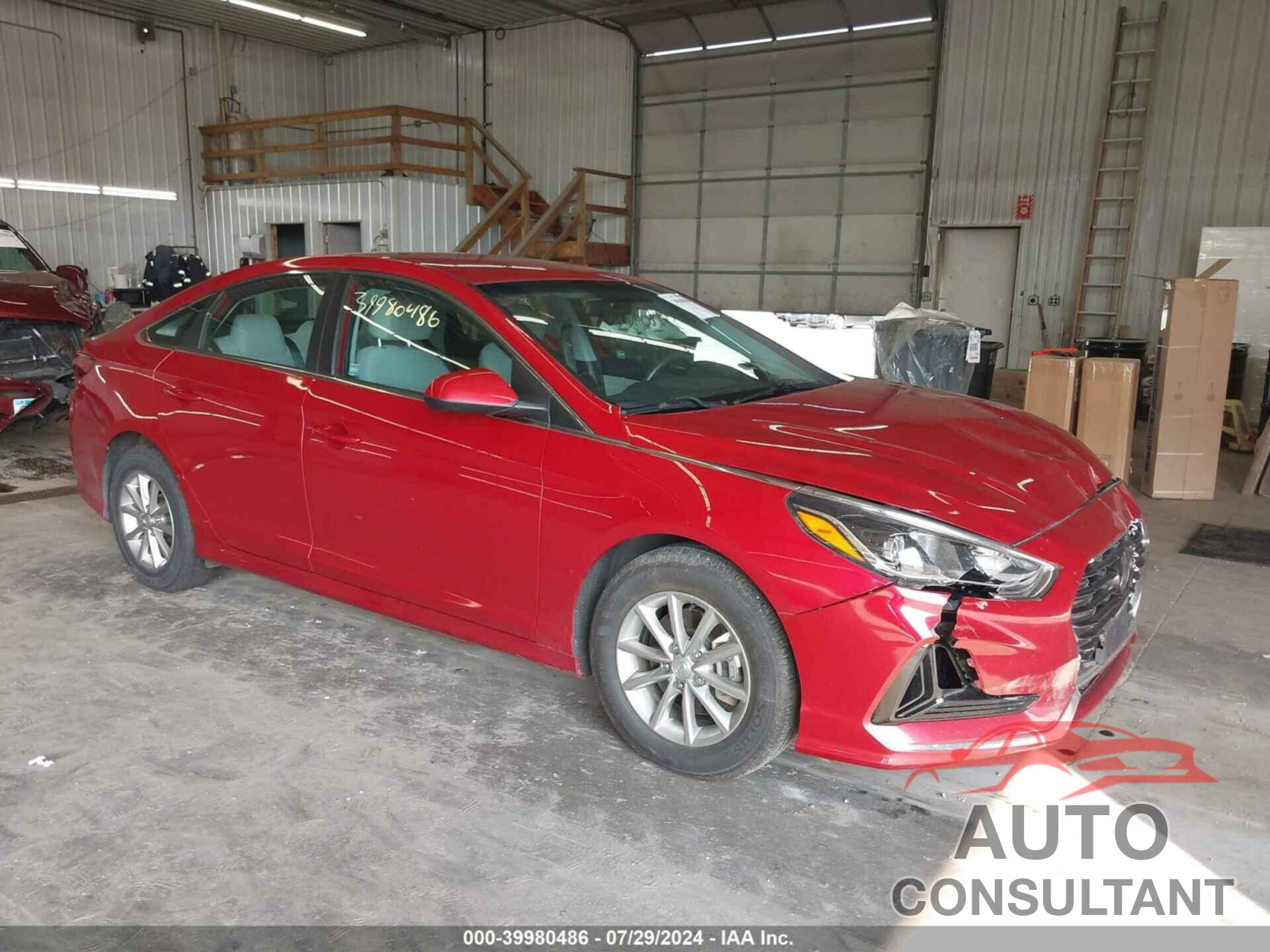 HYUNDAI SONATA 2019 - 5NPE24AAXKH802205