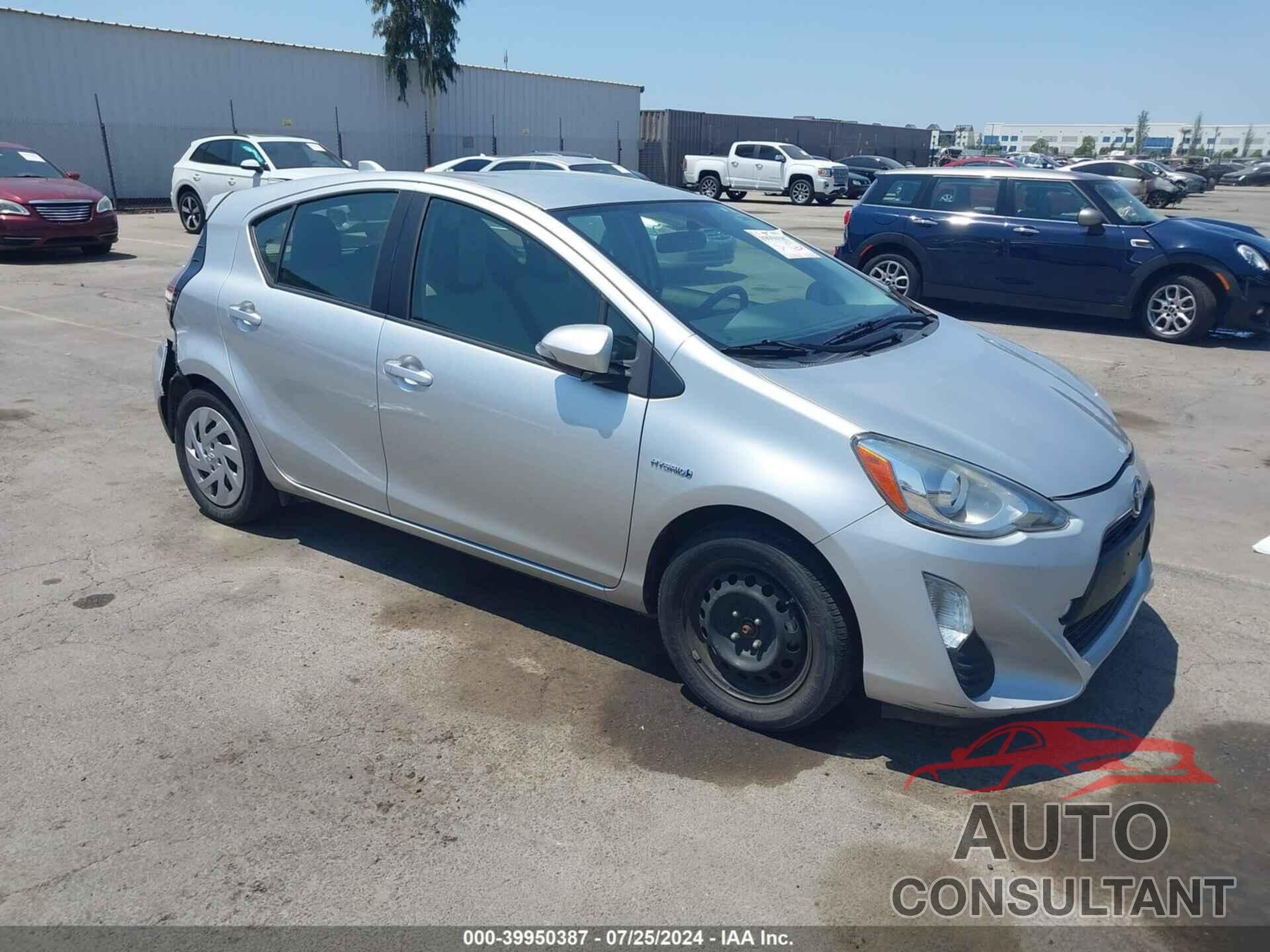 TOYOTA PRIUS C 2016 - JTDKDTB3XG1590055