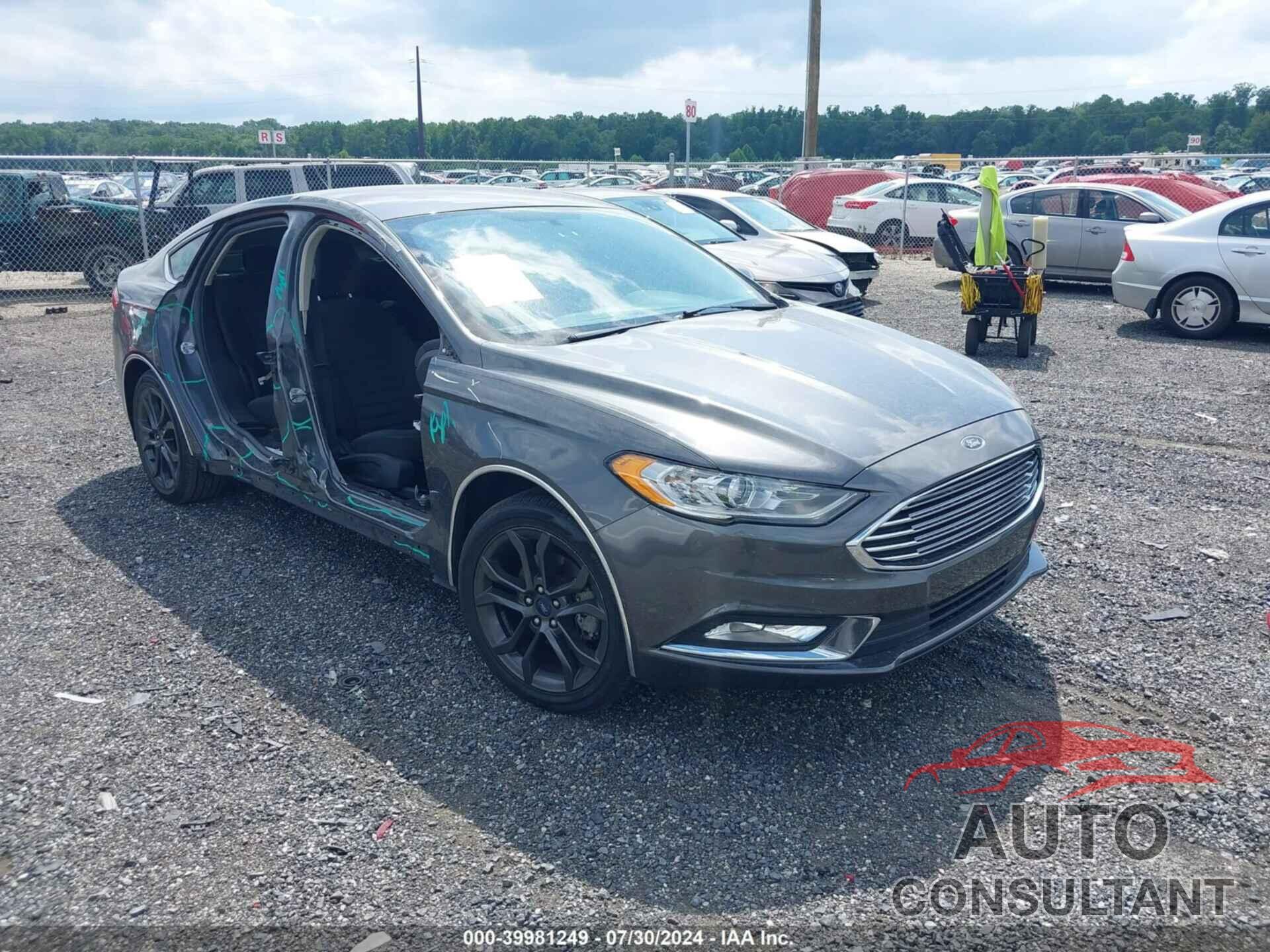 FORD FUSION 2018 - 3FA6P0G72JR222734