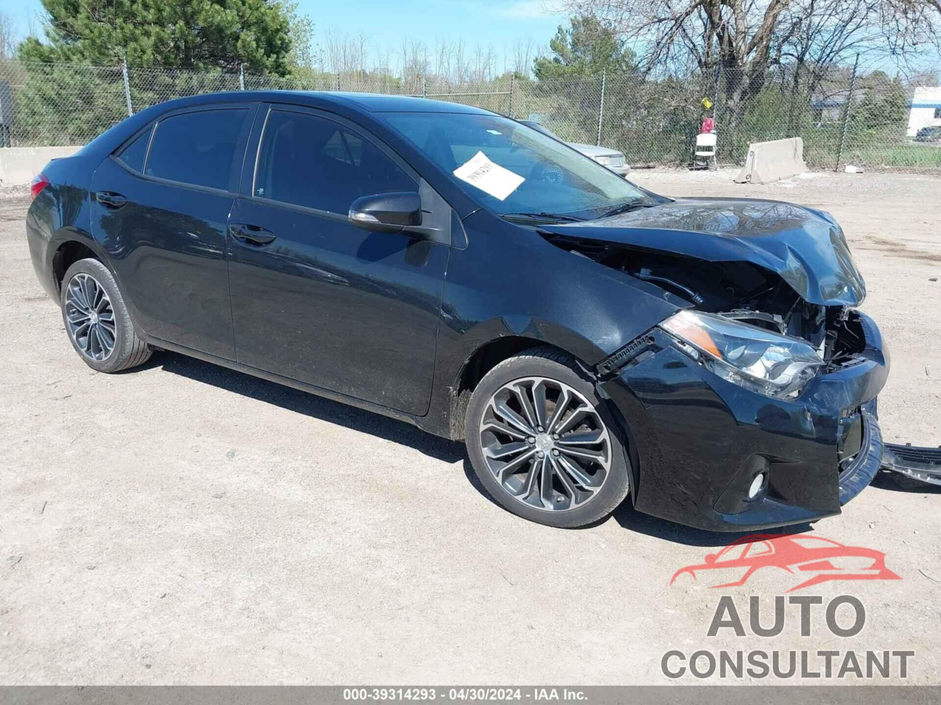 TOYOTA COROLLA 2016 - 2T1BURHE6GC711994