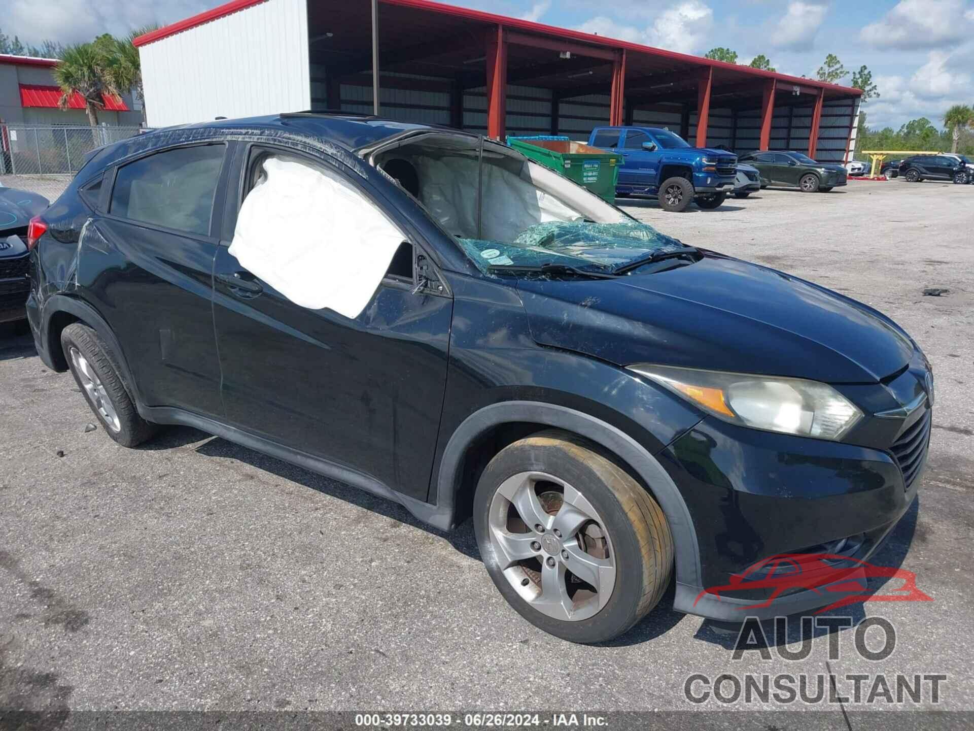 HONDA HR-V 2016 - 3CZRU5H54GM728043