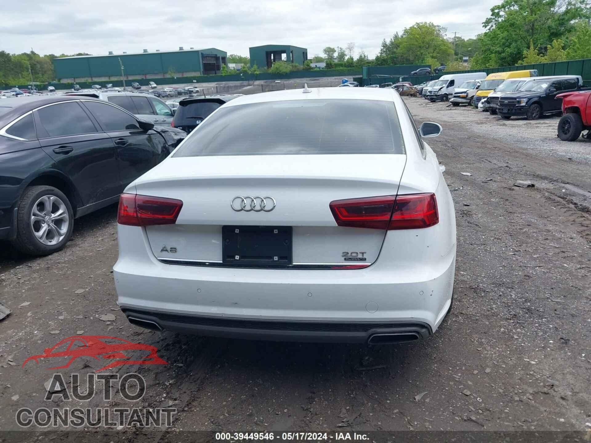 AUDI A6 2016 - WAUGFAFCXGN099005