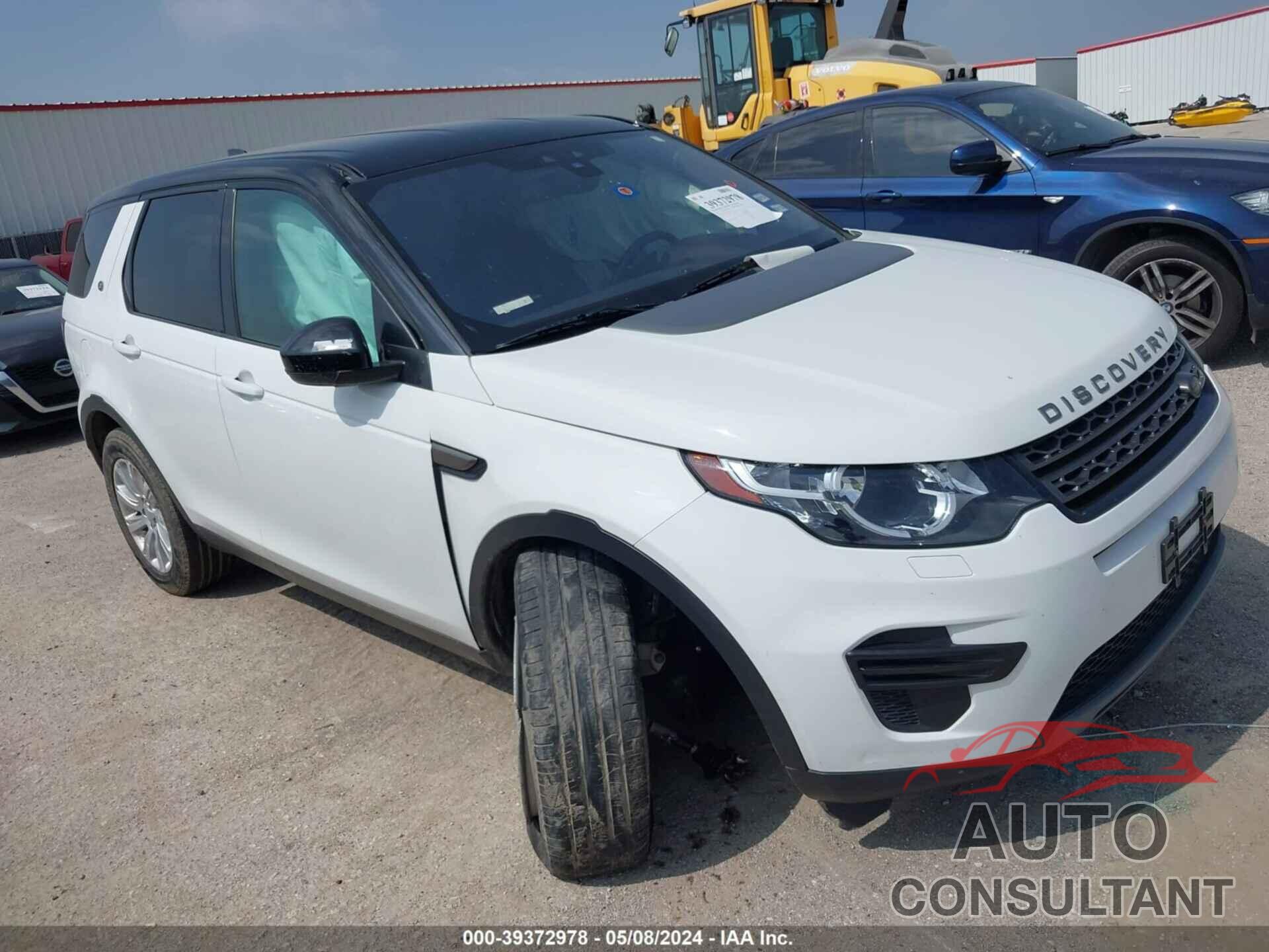 LAND ROVER DISCOVERY SPORT 2019 - SALCP2FX1KH825406