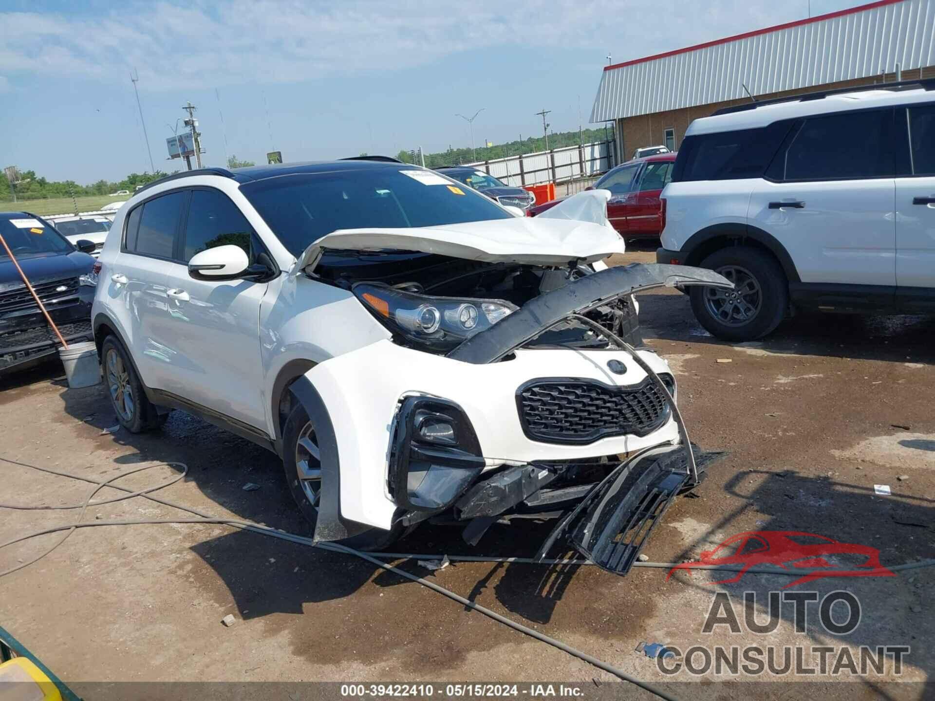 KIA SPORTAGE 2021 - KNDP63AC2M7893485
