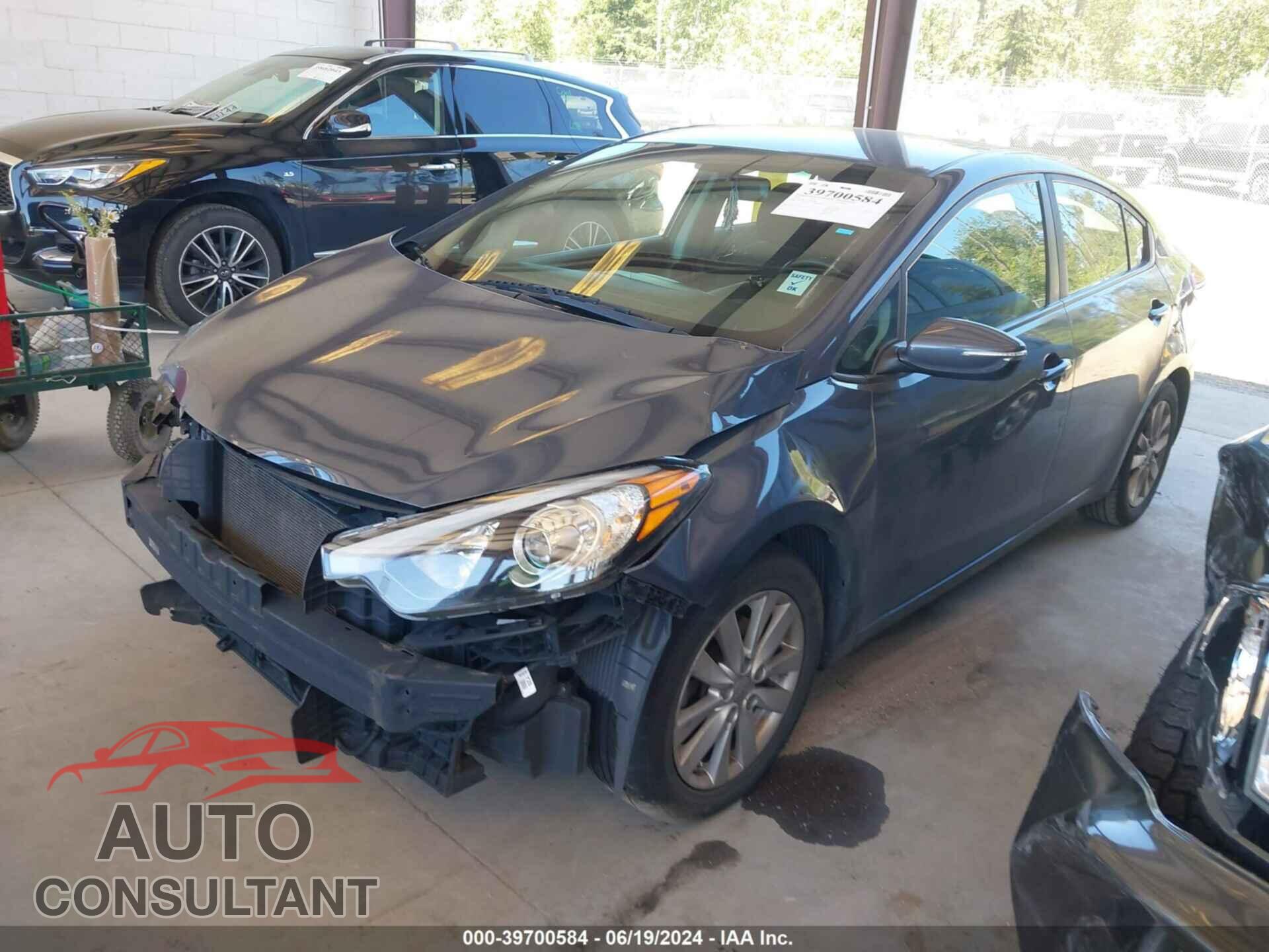 KIA FORTE 2016 - KNAFX4A69G5604382