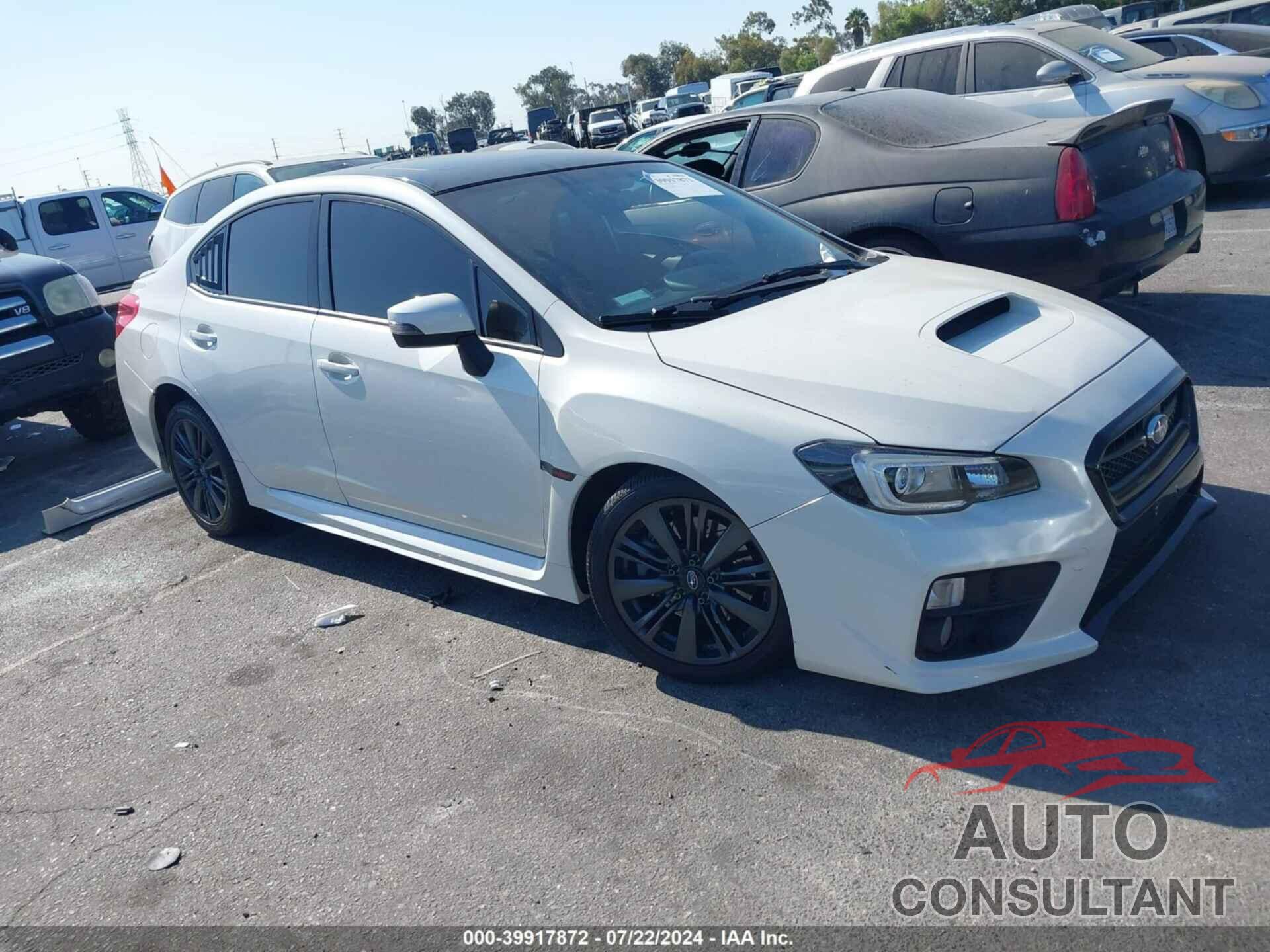 SUBARU WRX 2017 - JF1VA1N60H8830017