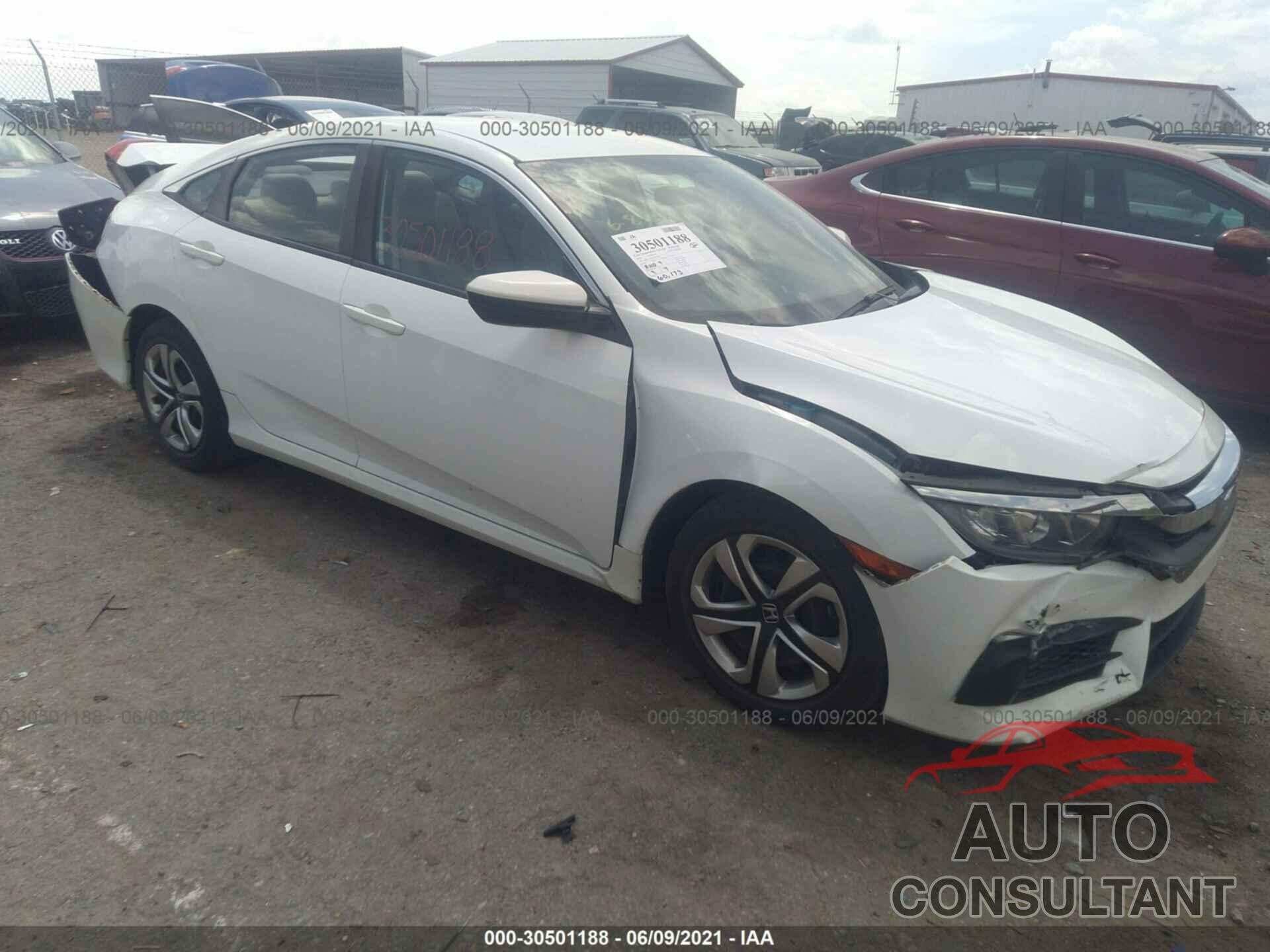 HONDA CIVIC SEDAN 2016 - 19XFC2F52GE093203