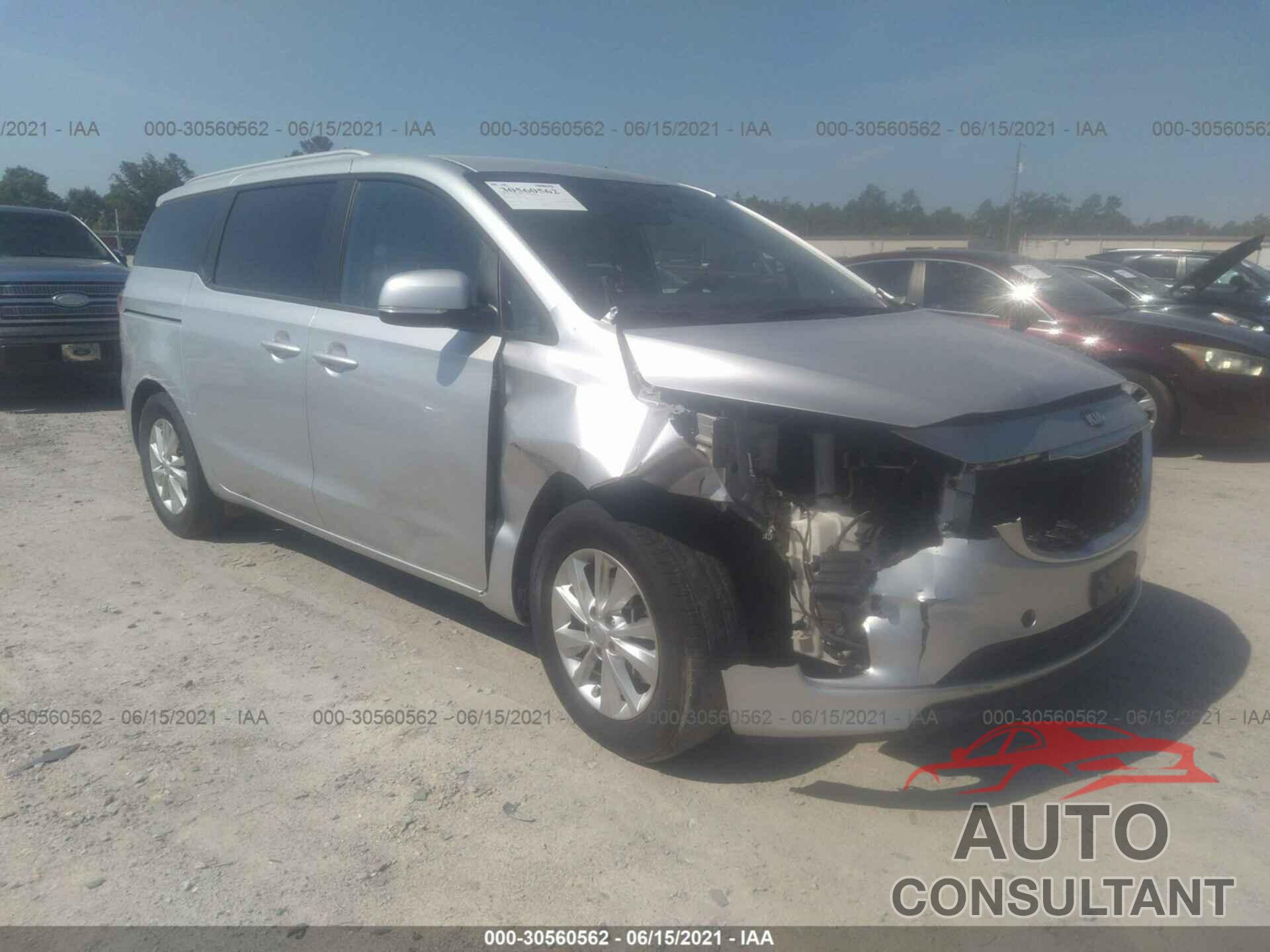 KIA SEDONA 2016 - KNDMB5C13G6118984