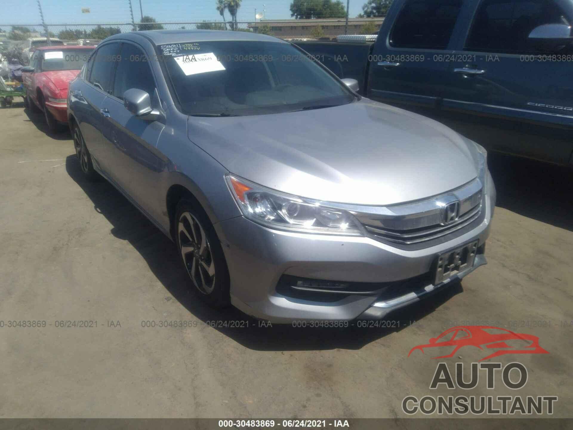 HONDA ACCORD SEDAN 2017 - 1HGCR3F88HA024717
