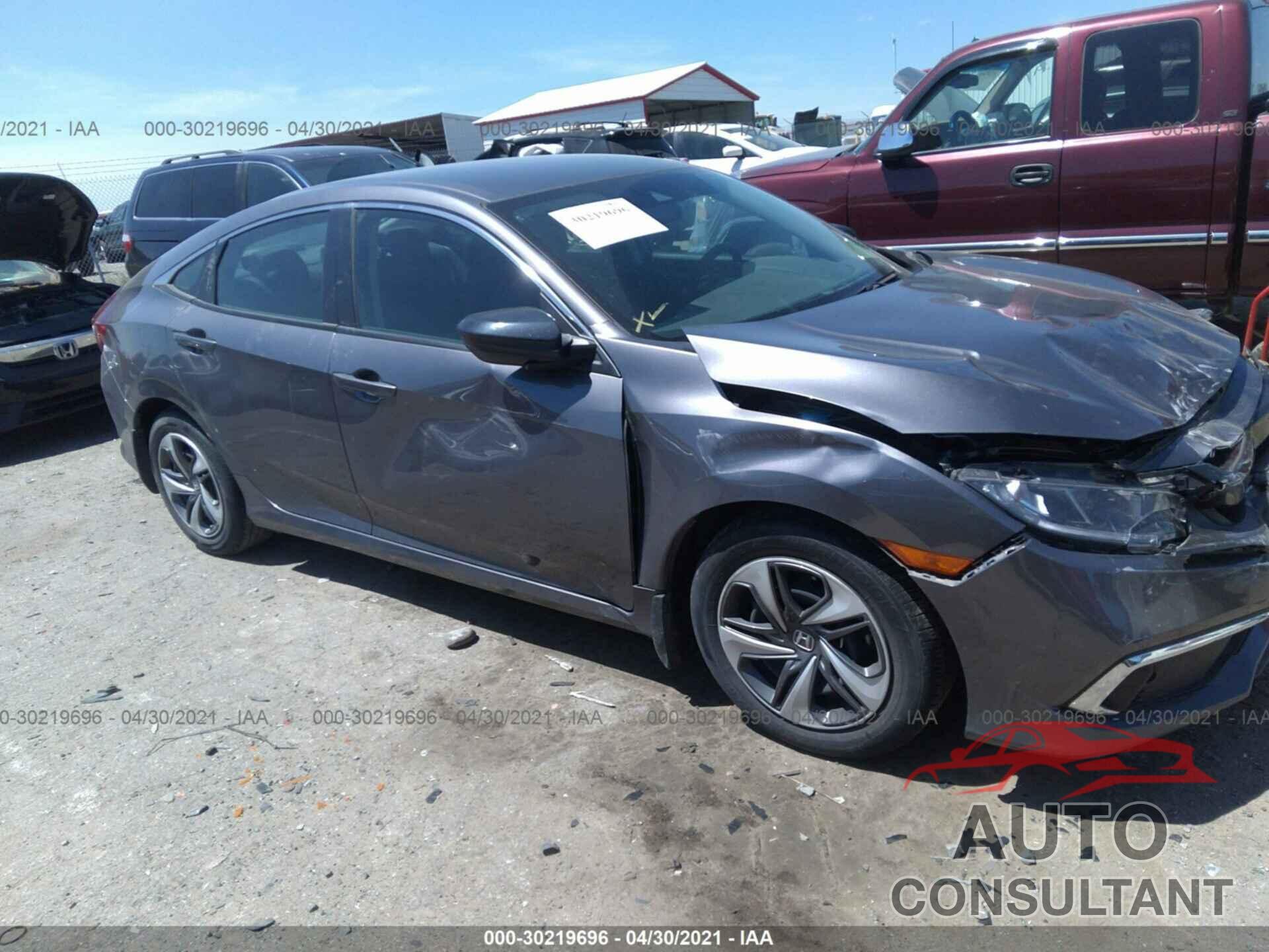 HONDA CIVIC SEDAN 2019 - 19XFC2F6XKE026964