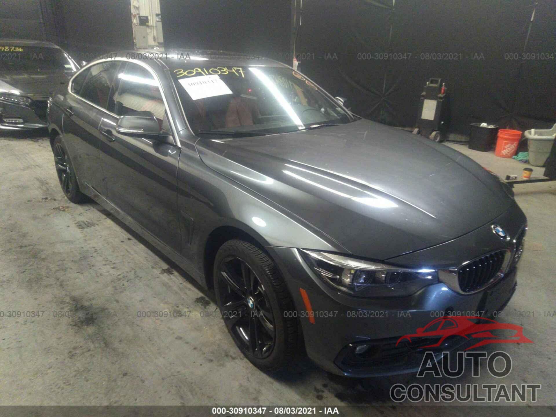 BMW 4 SERIES 2018 - WBA4J3C51JBL04870