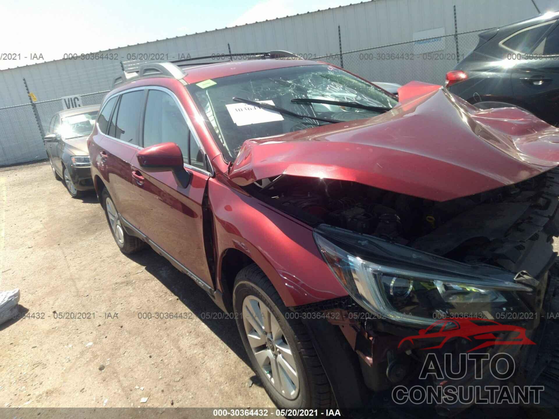 SUBARU OUTBACK 2019 - 4S4BSAFC9K3291590