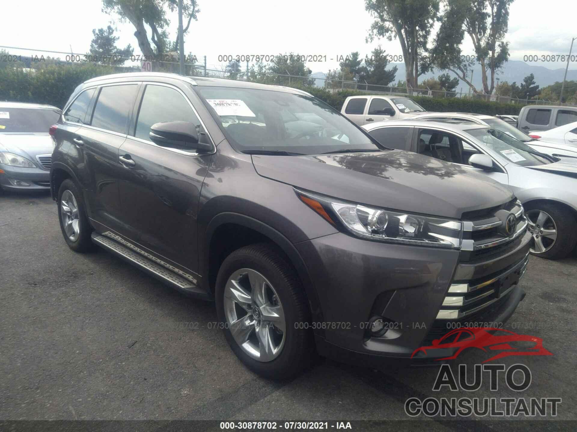 TOYOTA HIGHLANDER 2019 - 5TDYZRFH0KS353803