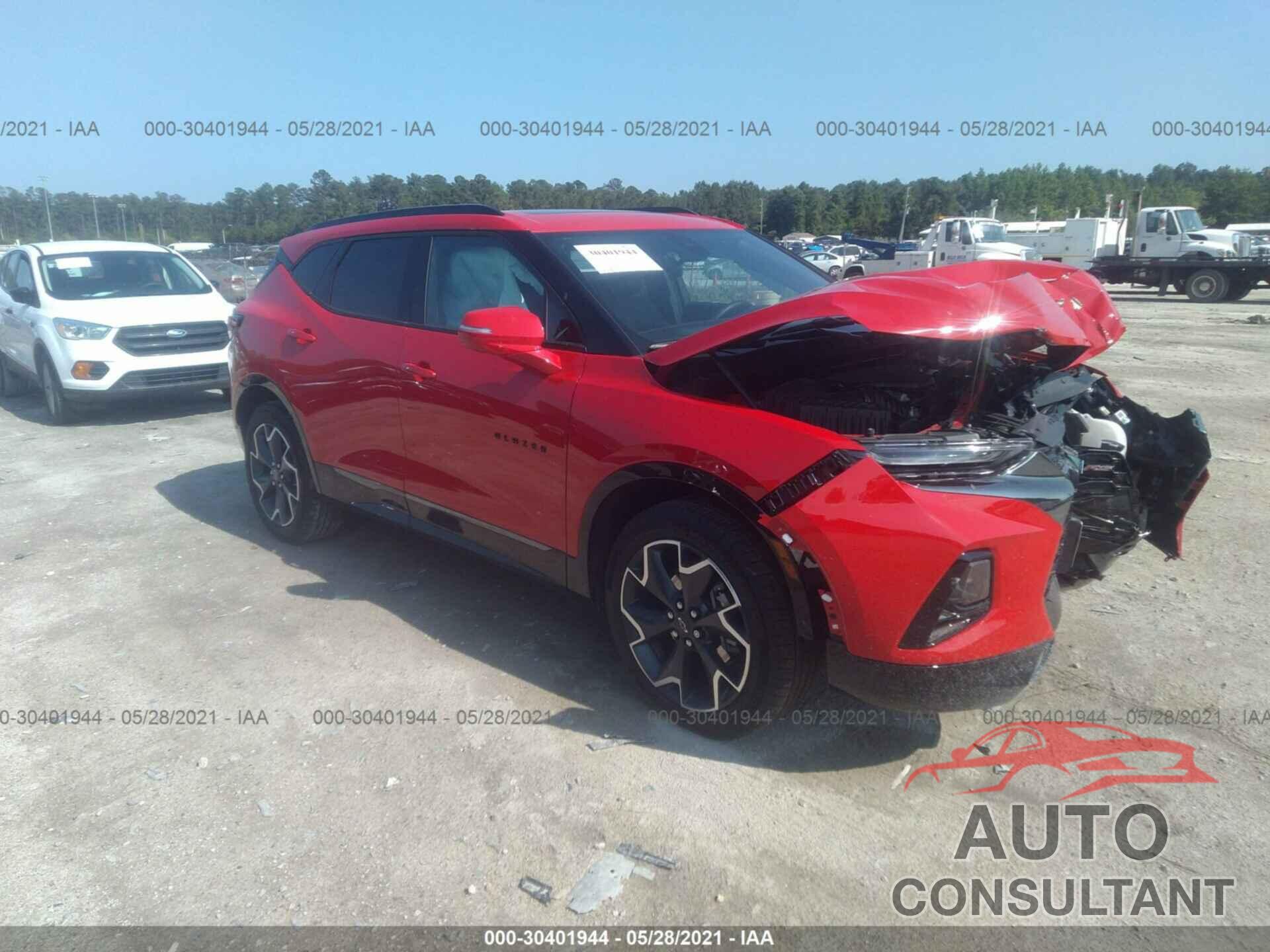 CHEVROLET BLAZER 2020 - 3GNKBERS5LS649835