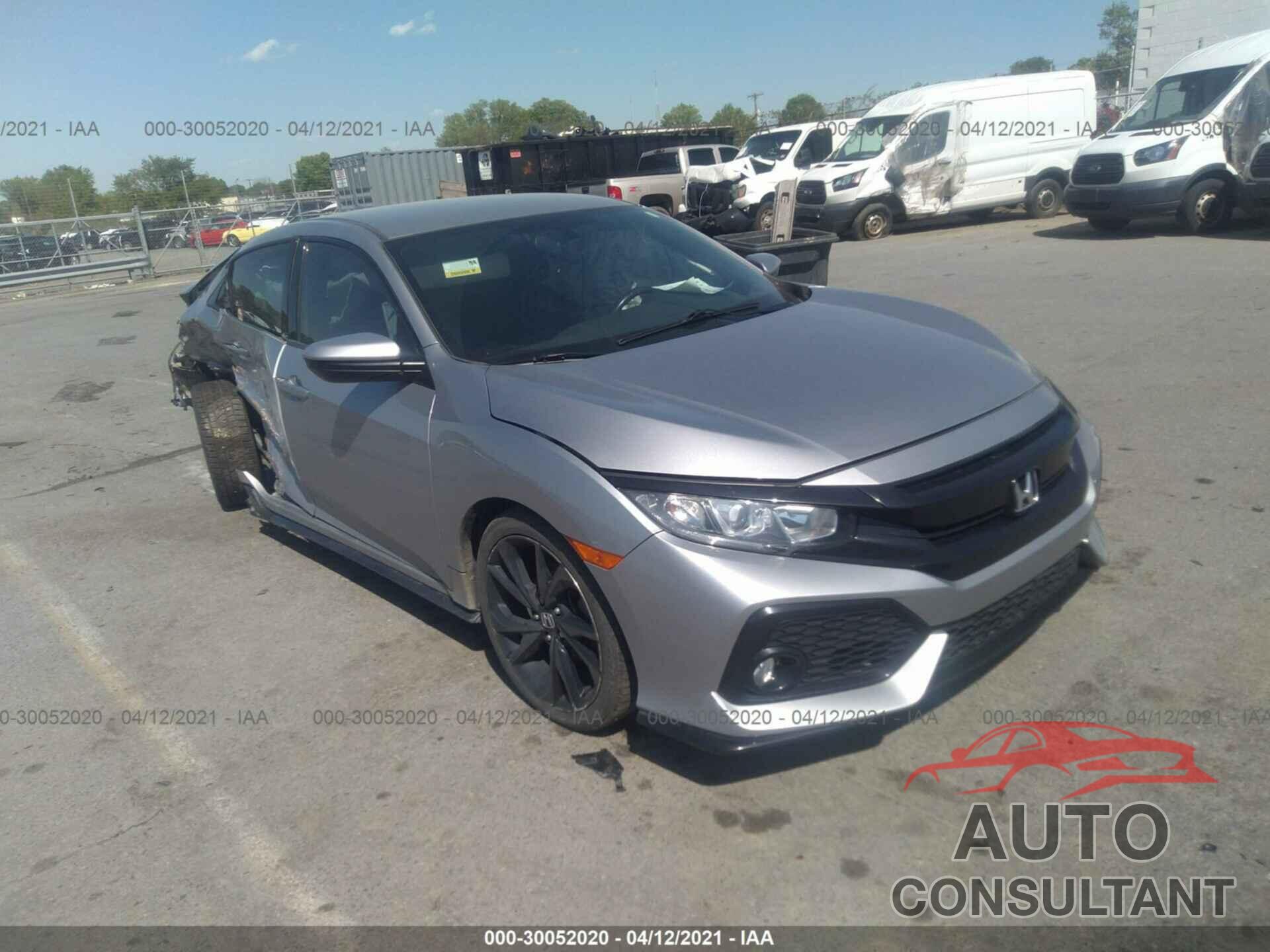HONDA CIVIC HATCHBACK 2017 - SHHFK7H40HU204040