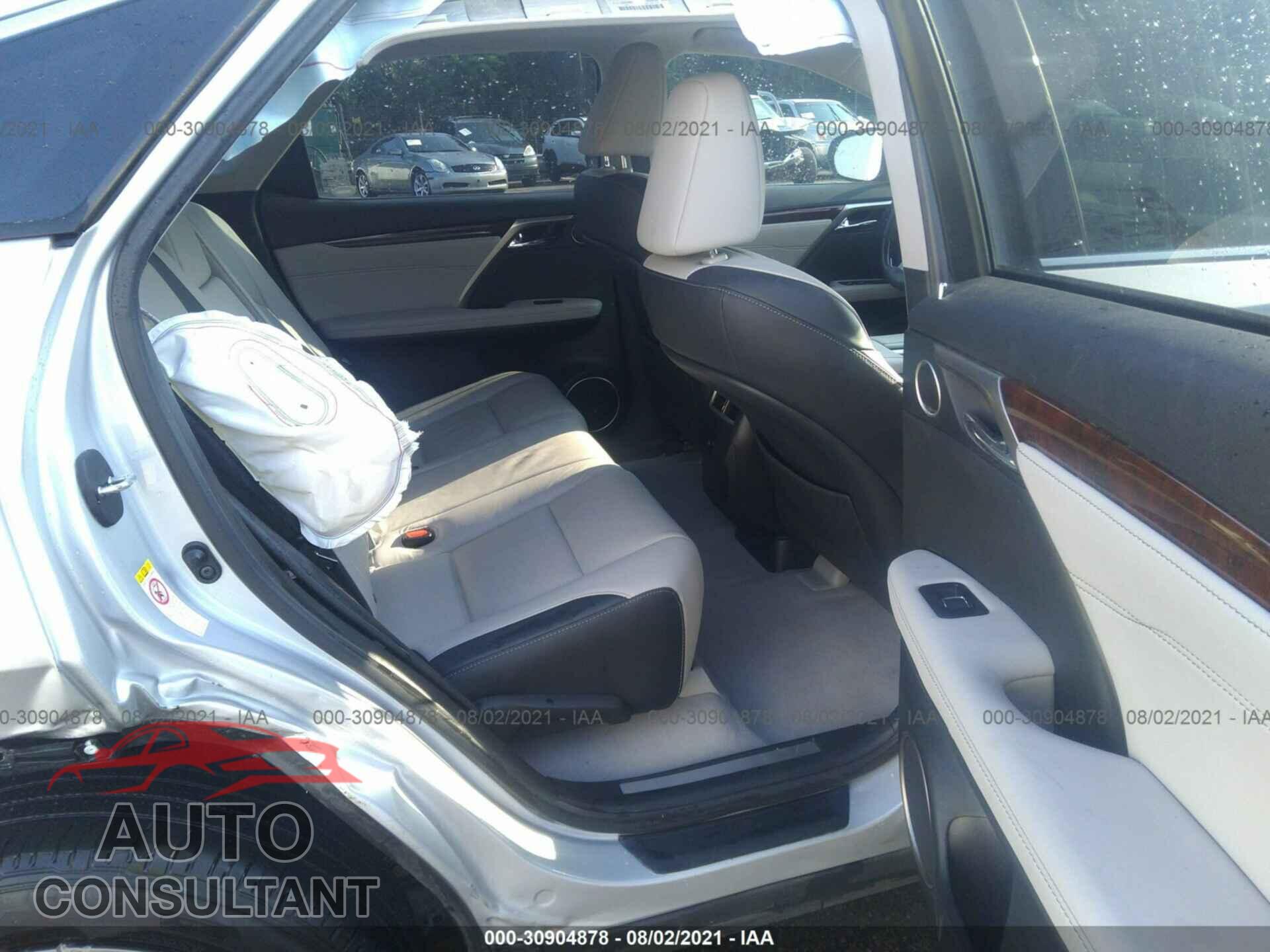 LEXUS RX 2017 - 2T2ZZMCA4HC073877