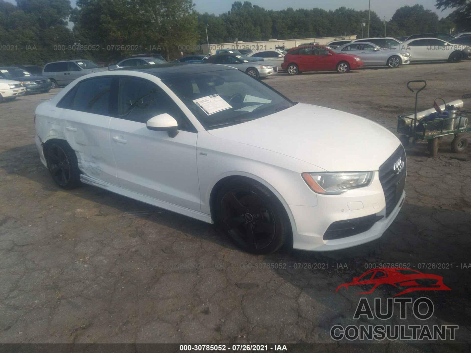 AUDI A3 2016 - WAUB8GFF9G1115249