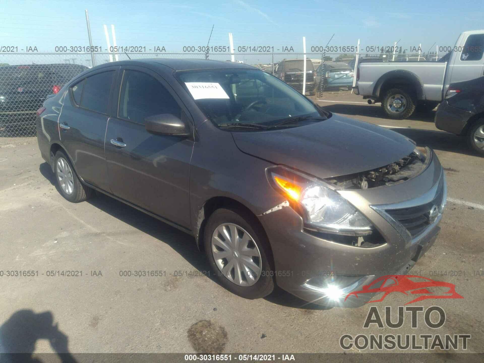 NISSAN VERSA 2016 - 3N1CN7AP9GL909776