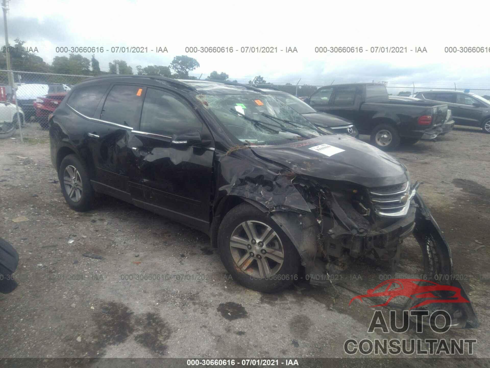 CHEVROLET TRAVERSE 2016 - 1GNKVHKD3GJ121142