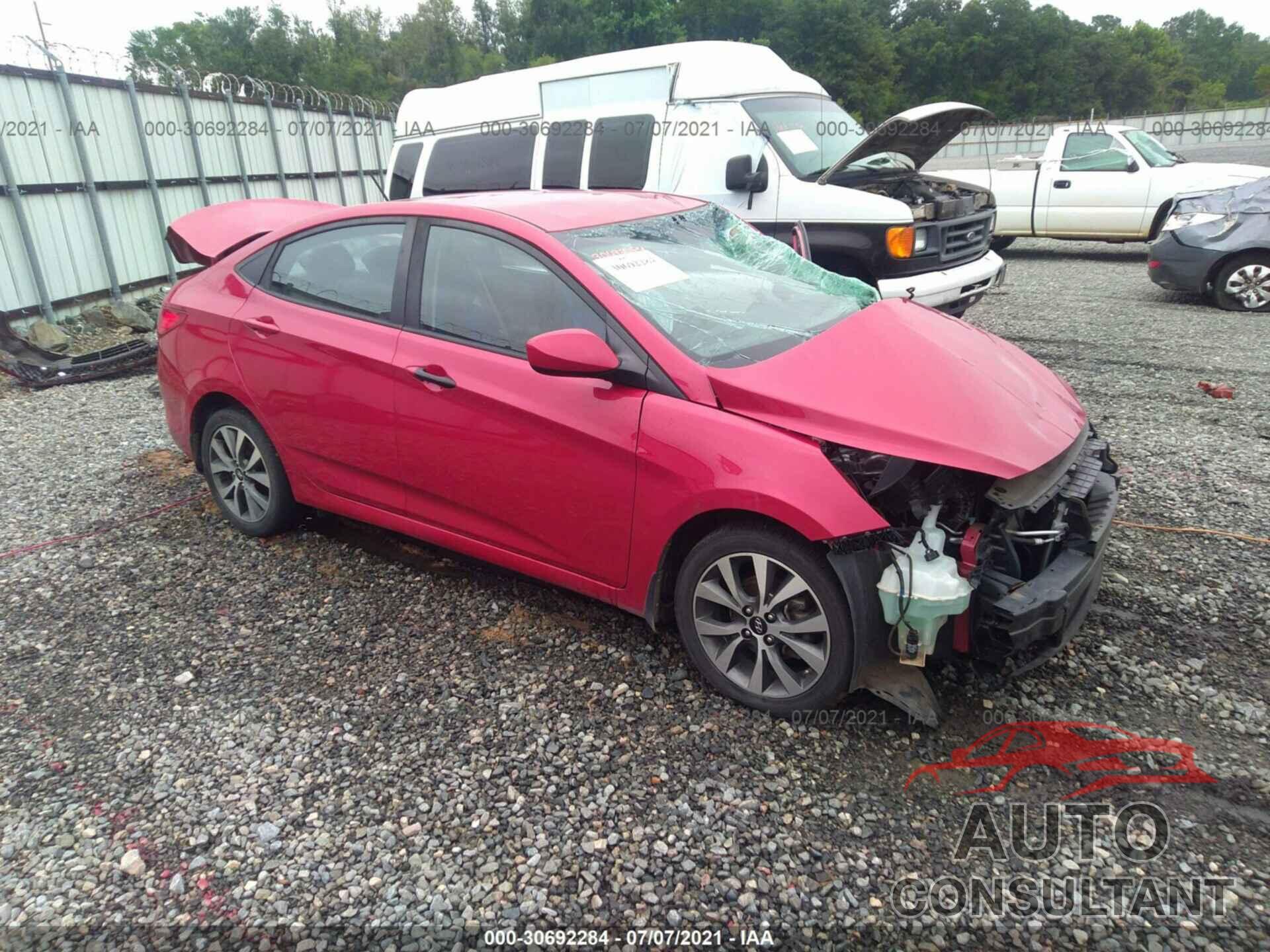 HYUNDAI ACCENT 2017 - KMHCT4AE5HU349340