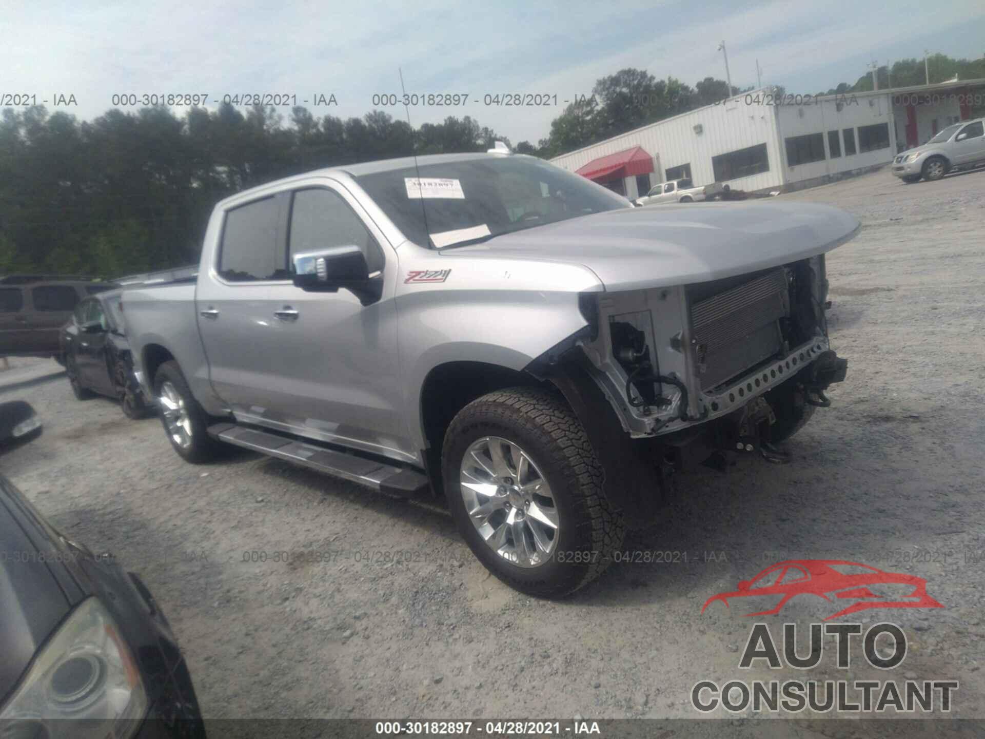 CHEVROLET SILVERADO 1500 2021 - 1GCUYGED2MZ181201