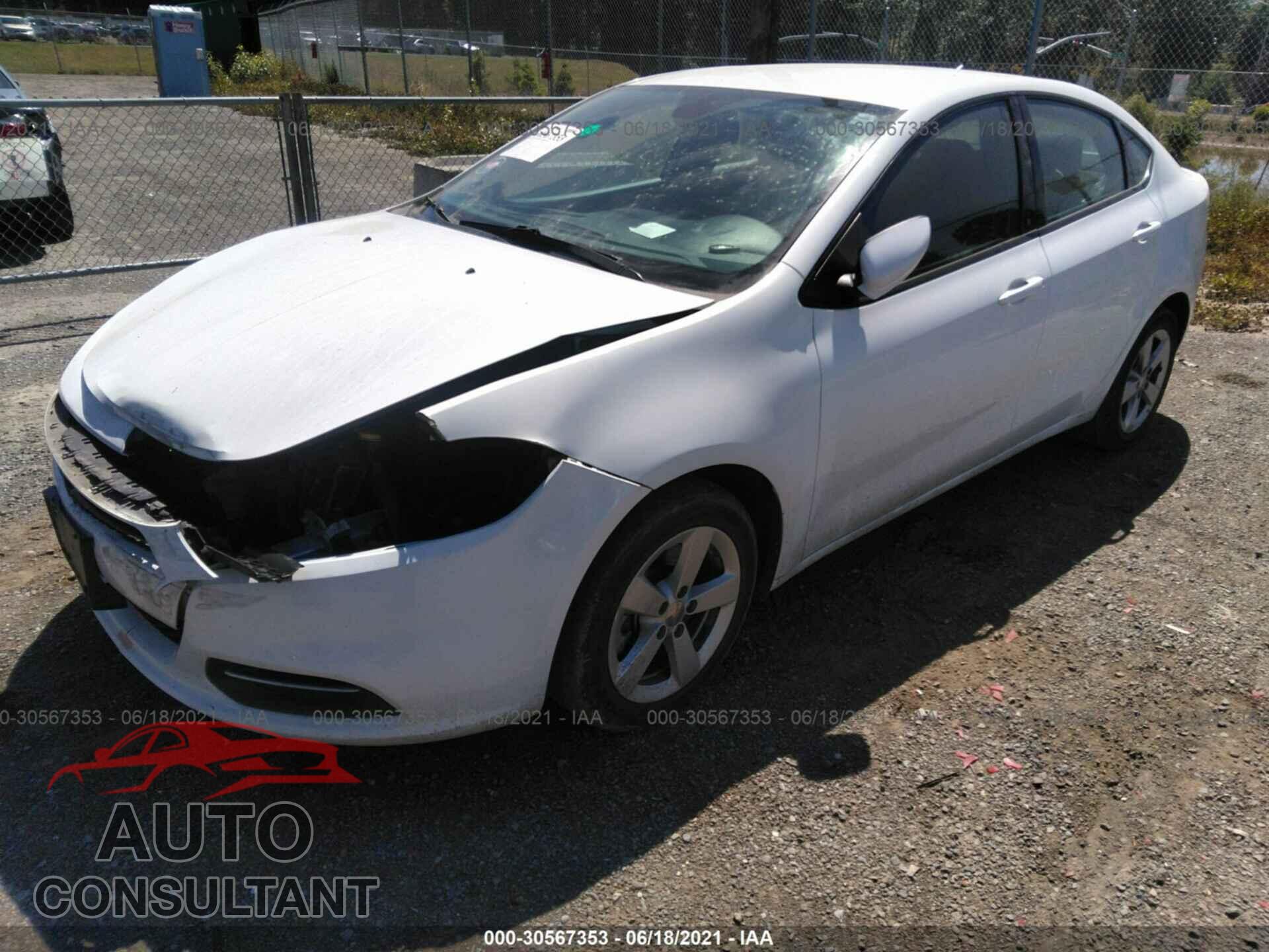 DODGE DART 2016 - 1C3CDFBA5GD629562