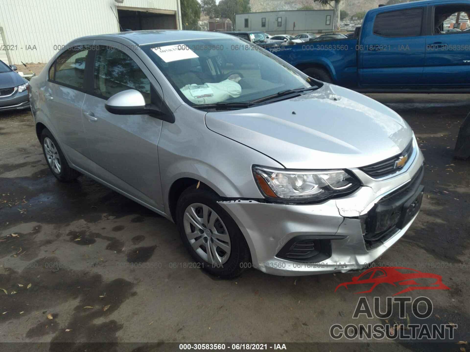CHEVROLET SONIC 2020 - 1G1JB5SB8L4140877