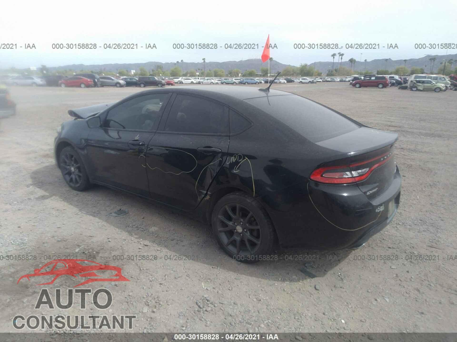 DODGE DART 2016 - 1C3CDFBB5GD565645