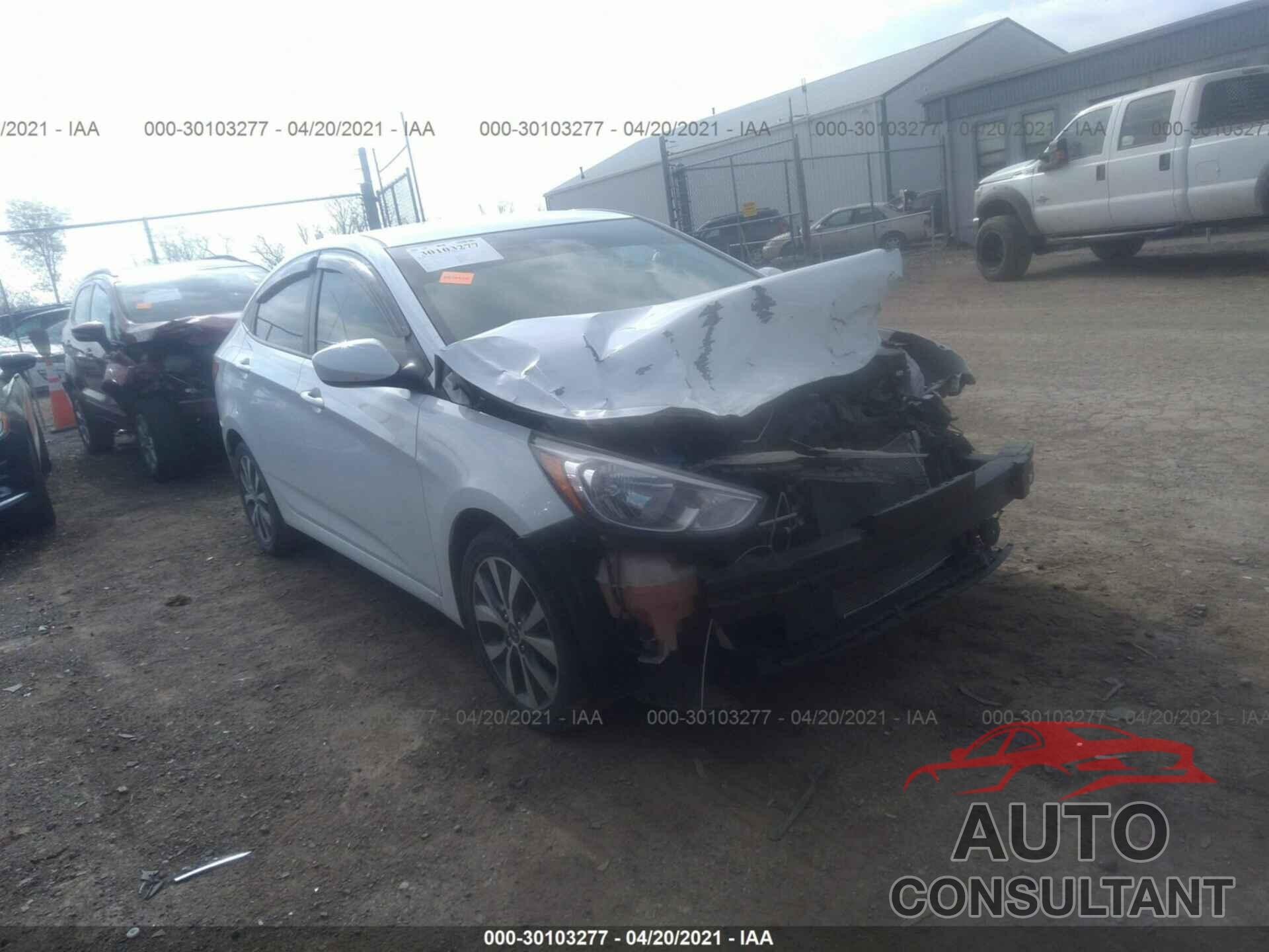 HYUNDAI ACCENT 2017 - KMHCT4AE2HU344807