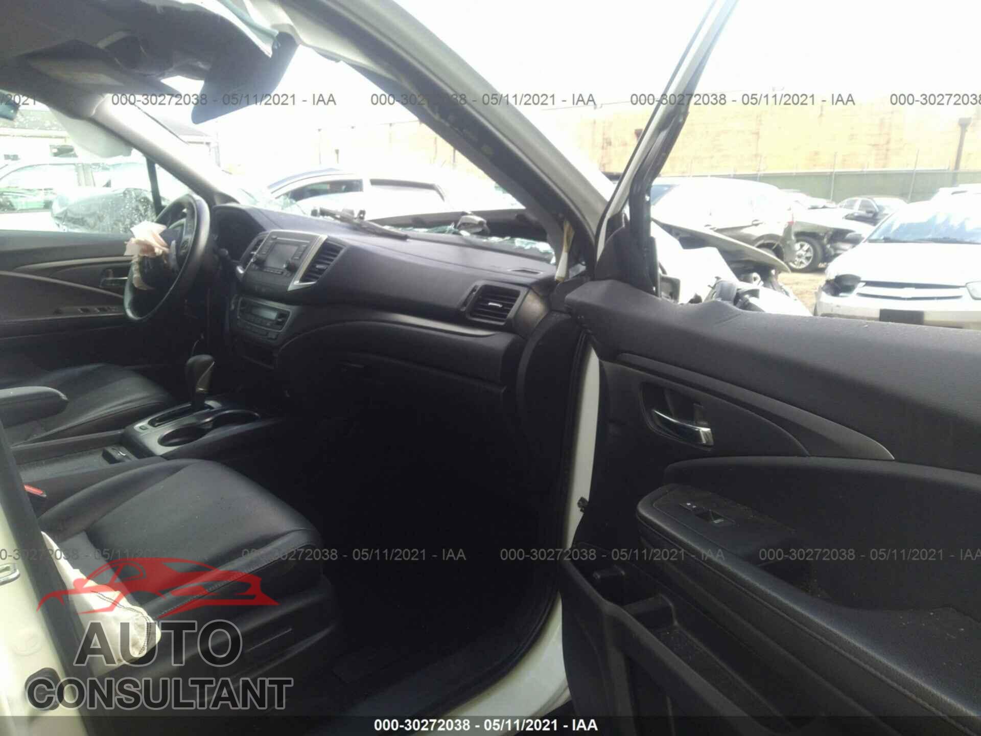 HONDA RIDGELINE 2017 - 5FPYK3F56HB036846