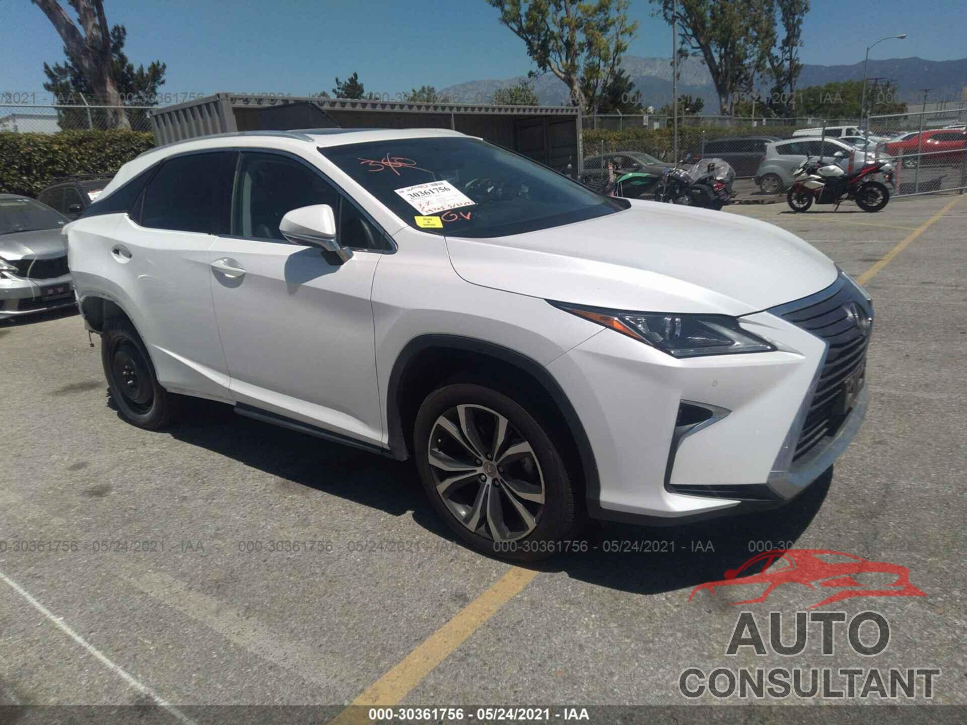 LEXUS RX 350 2016 - 2T2ZZMCA2GC015295