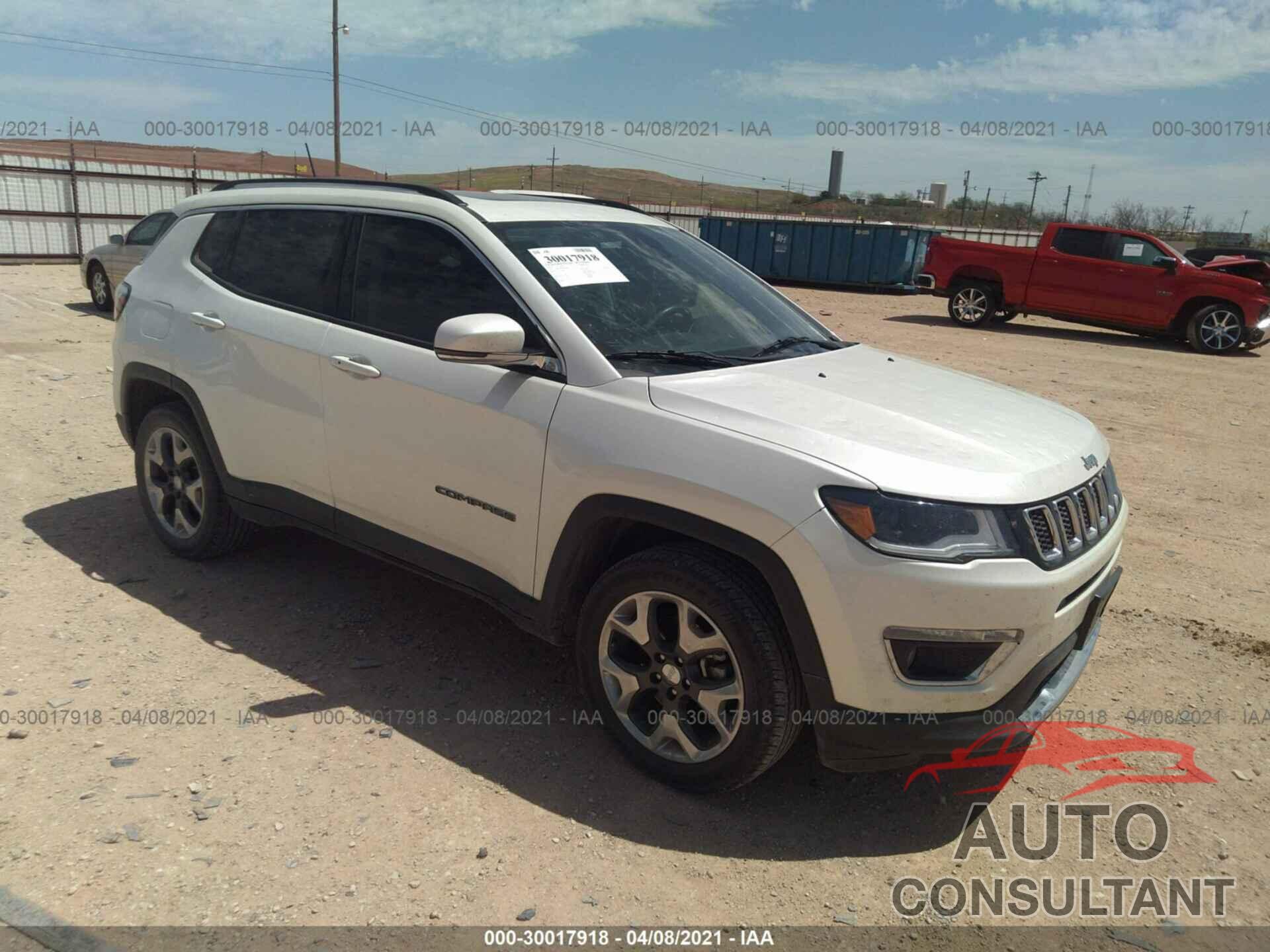 JEEP COMPASS 2017 - 3C4NJDCB4HT629007