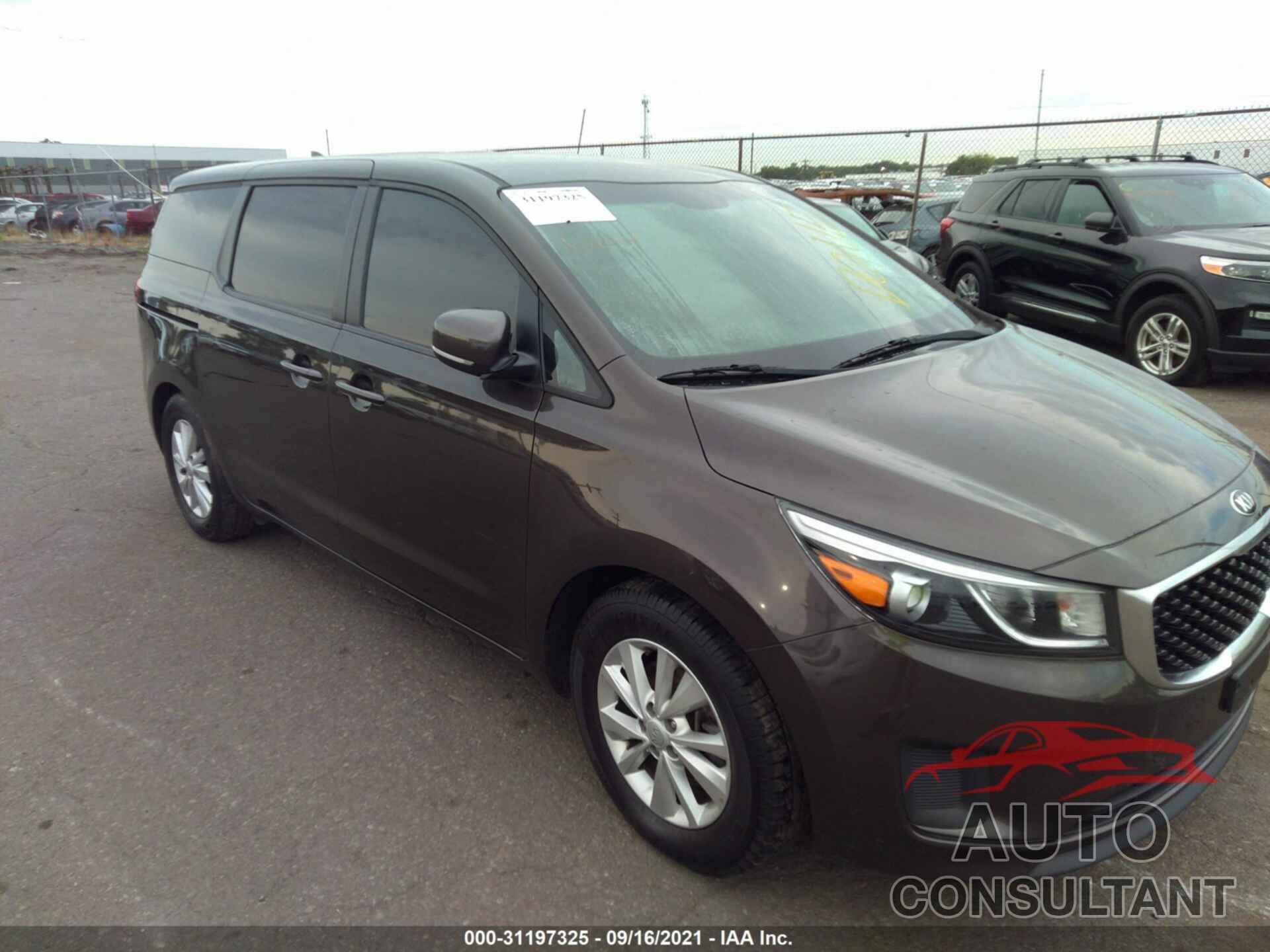 KIA SEDONA 2018 - KNDMB5C18J6381334