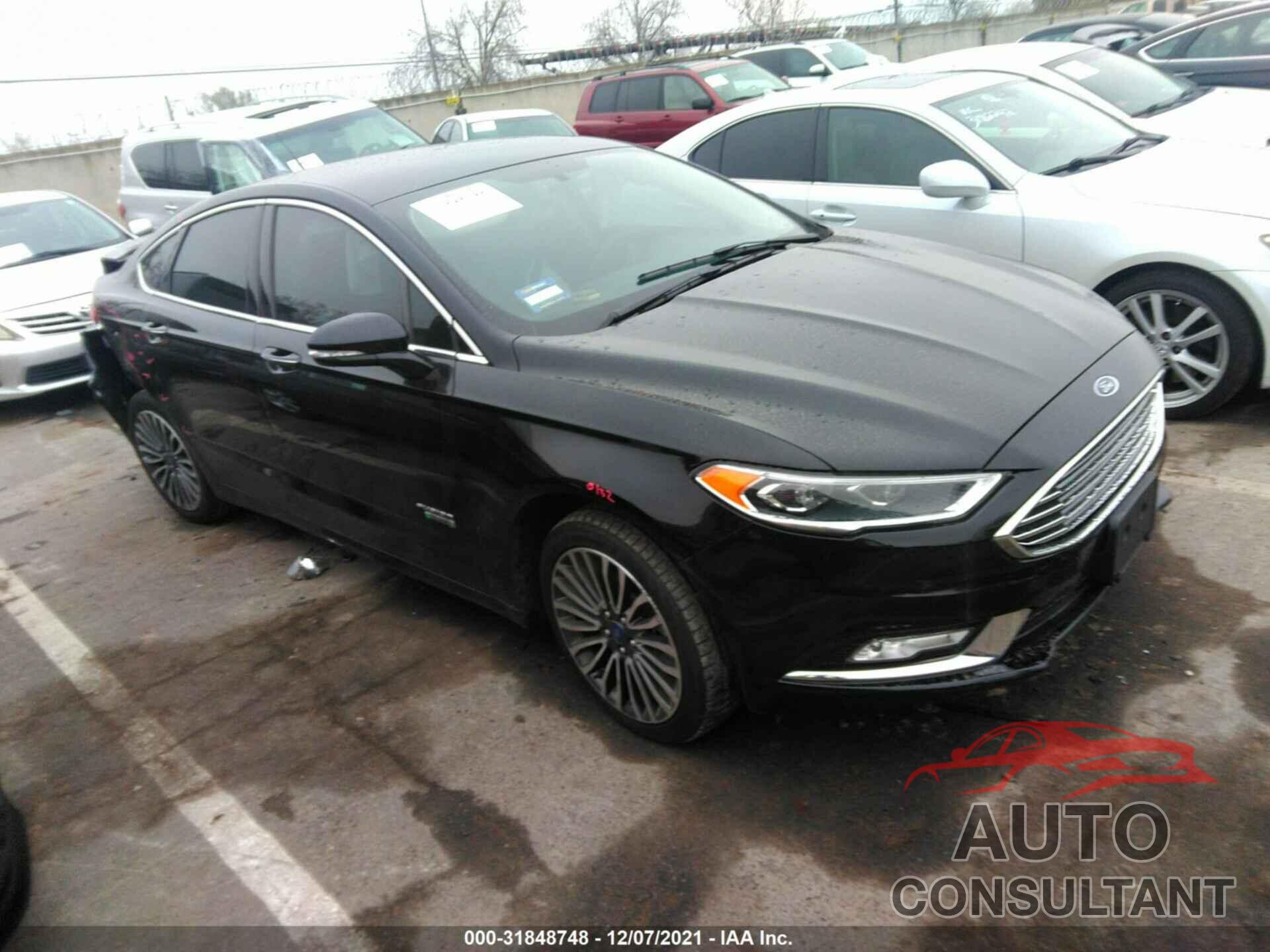 FORD FUSION ENERGI 2017 - 3FA6P0SU6HR368481