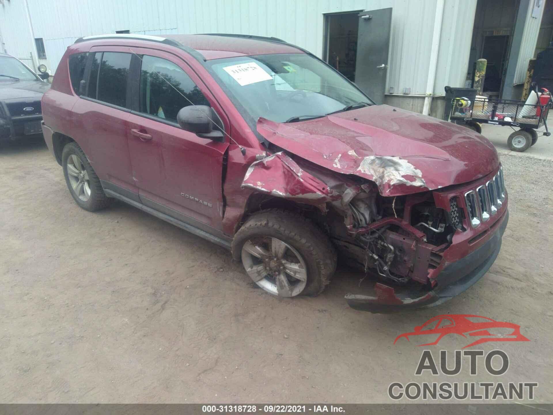 JEEP COMPASS 2016 - 1C4NJDBB3GD778420