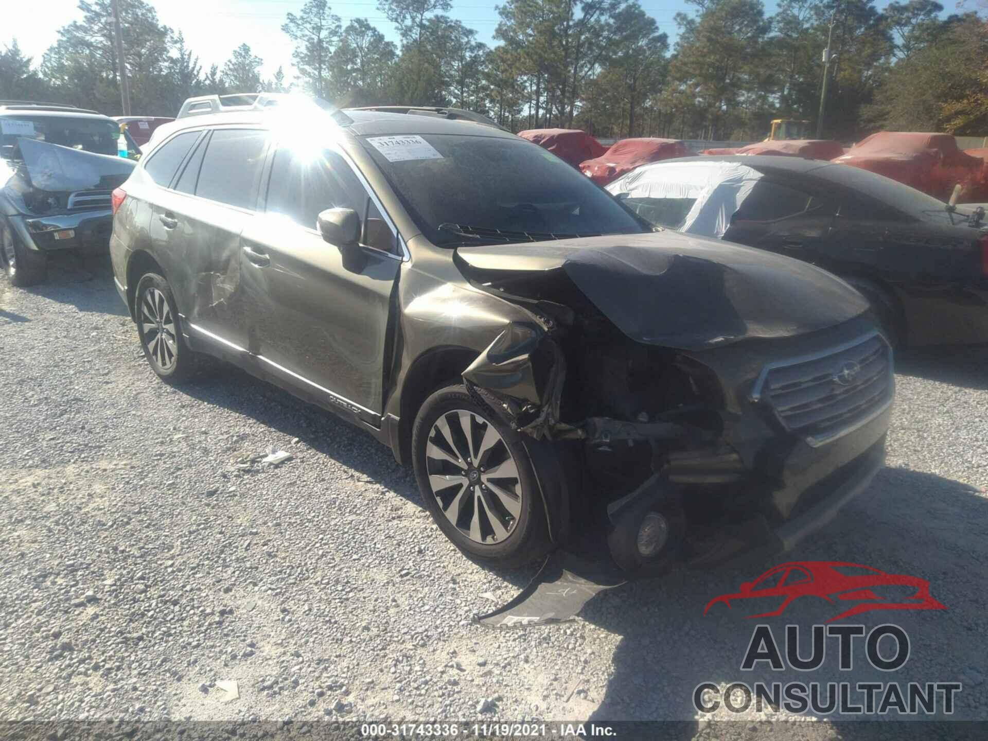 SUBARU OUTBACK 2016 - 4S4BSBNC0G3224472