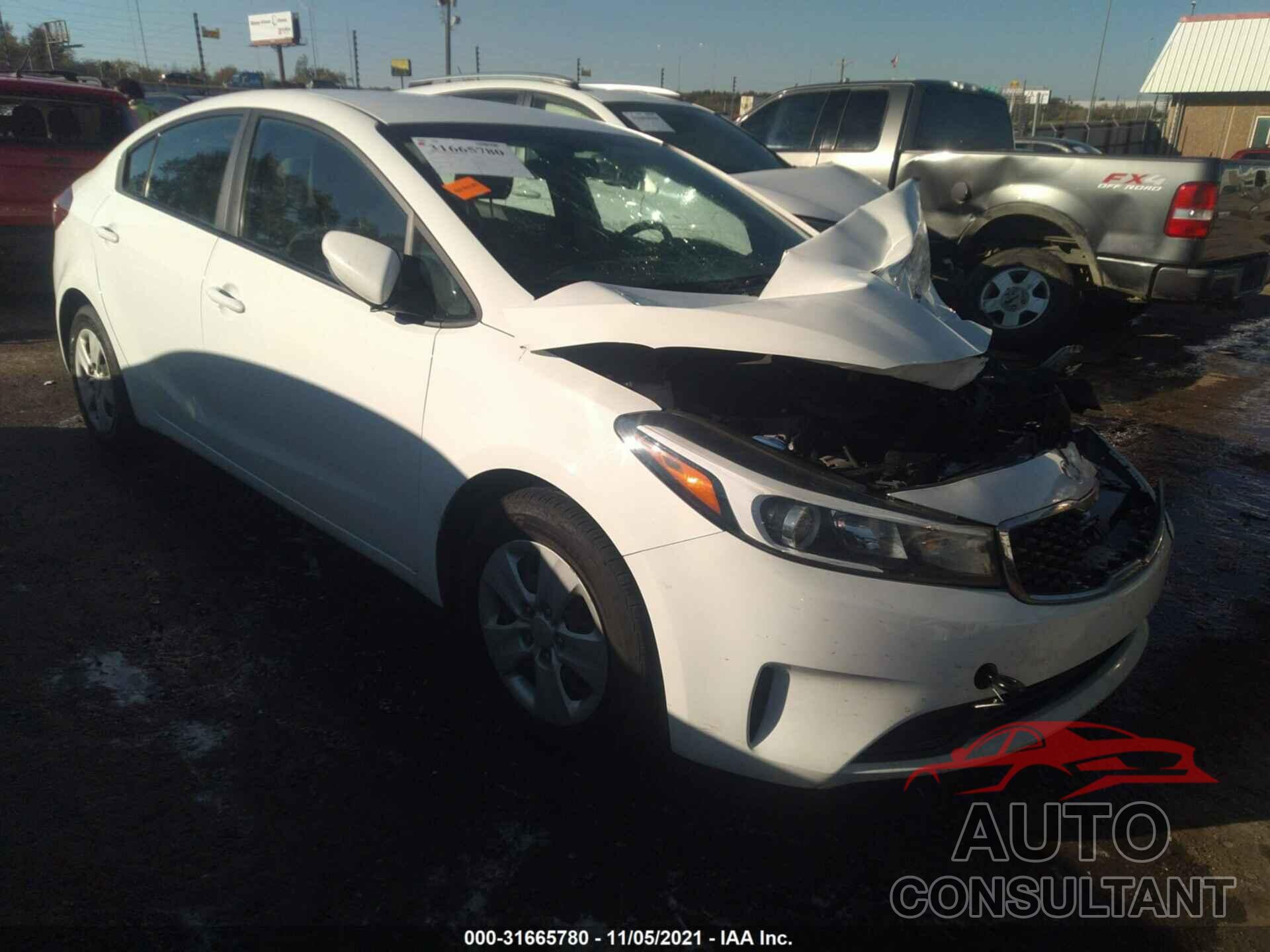 KIA FORTE 2017 - 3KPFK4A73HE157774